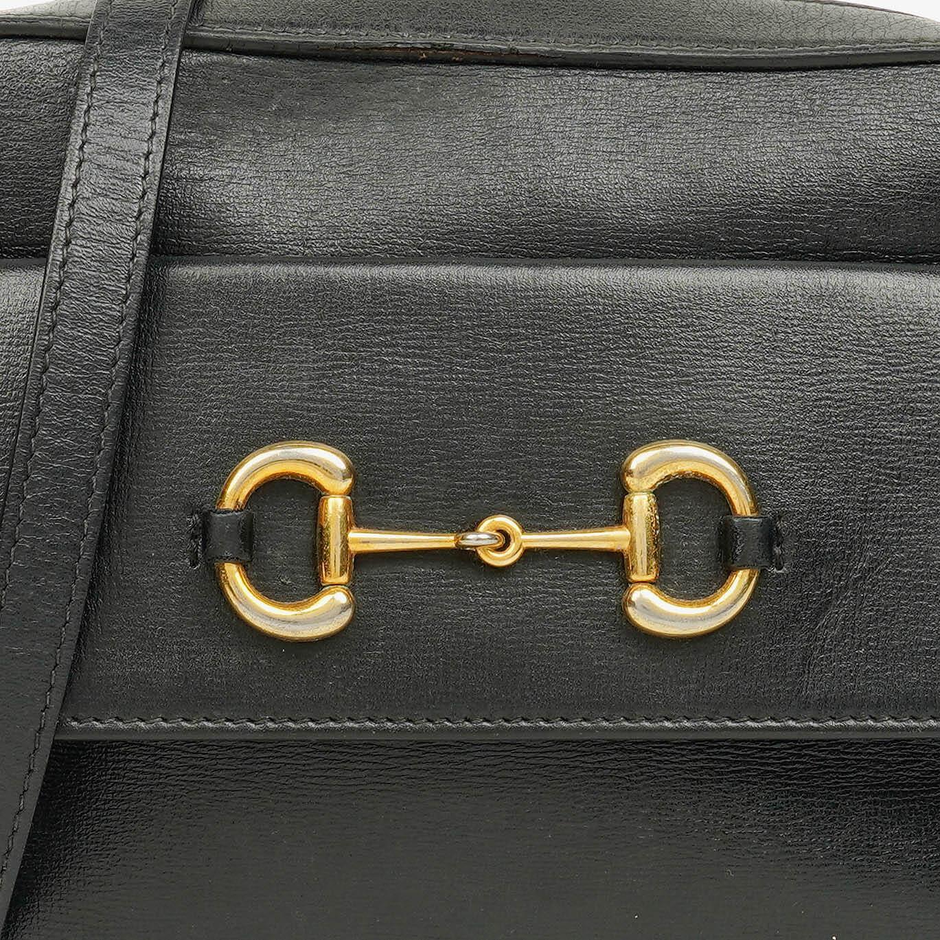 Gucci Horsebit 1955 Black Crossbody Bag