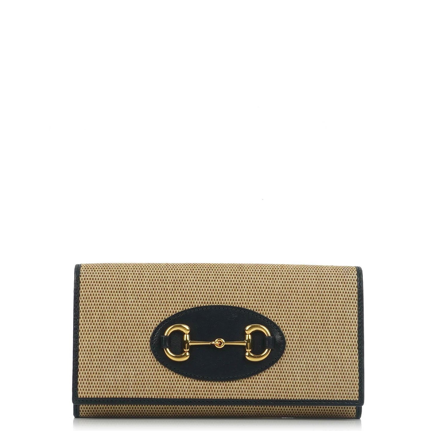 Gucci Horsebit 1955 Canvas Wallet on Chain