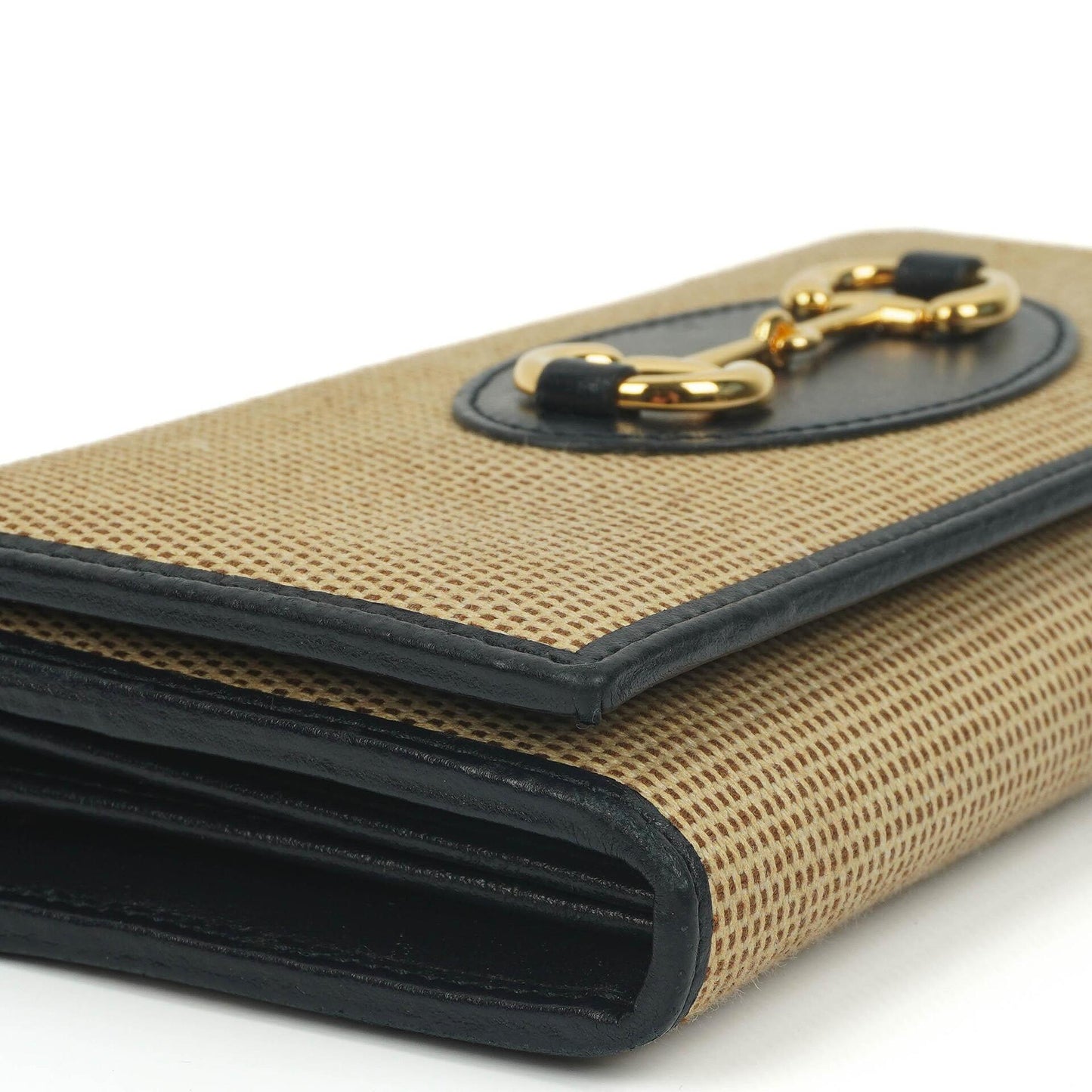 Gucci Horsebit 1955 Canvas Wallet on Chain