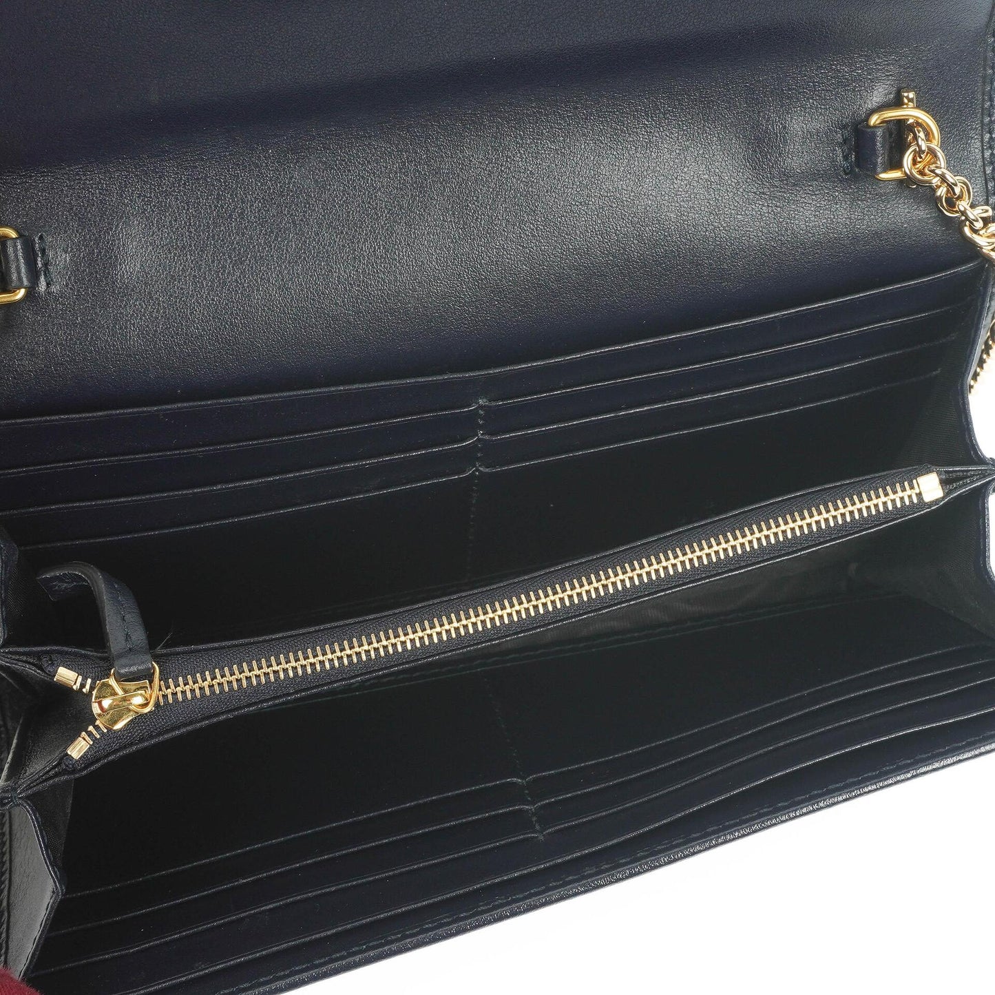 Gucci Horsebit 1955 Canvas Wallet on Chain