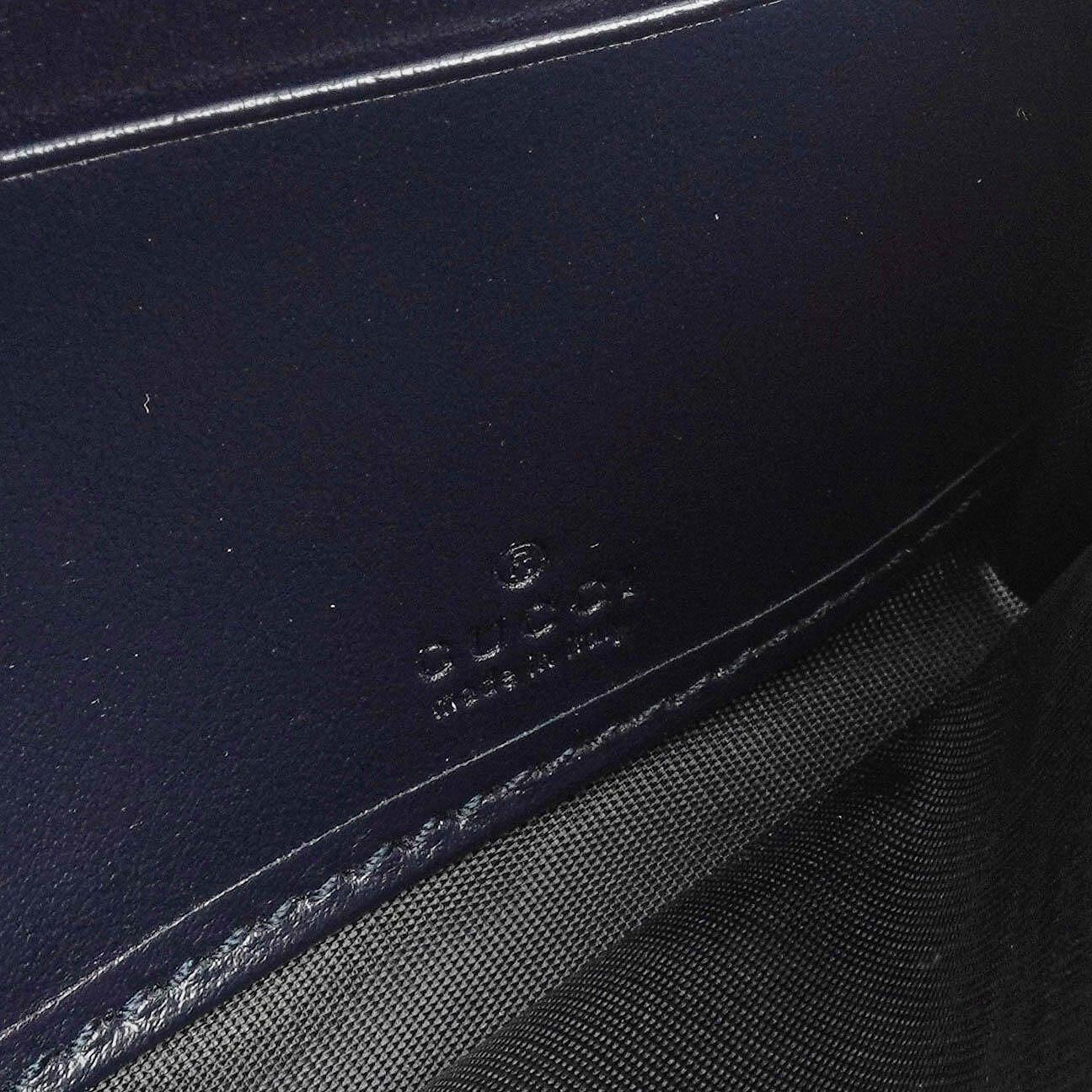 Gucci Horsebit 1955 Canvas Wallet on Chain