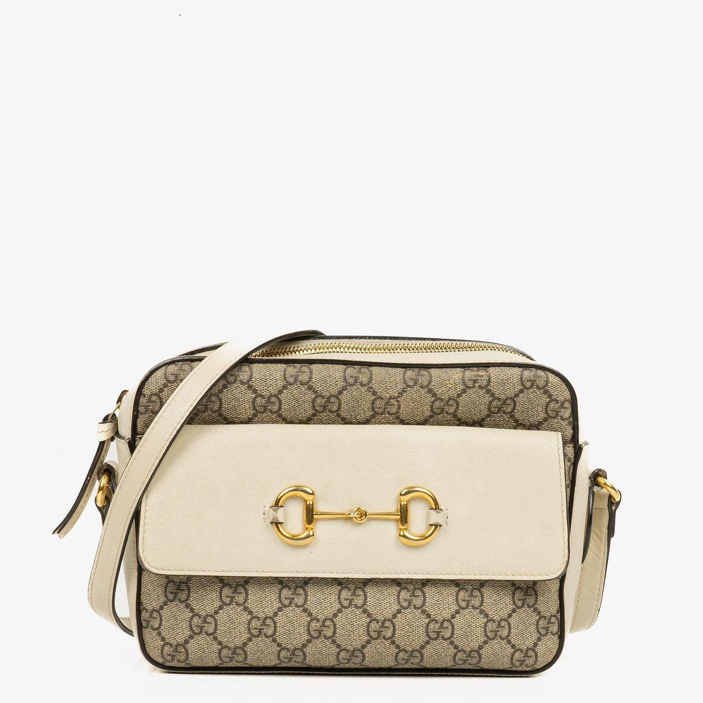 Gucci Horsebit 1955 GG Supreme Monogram Small Shoulder Bag