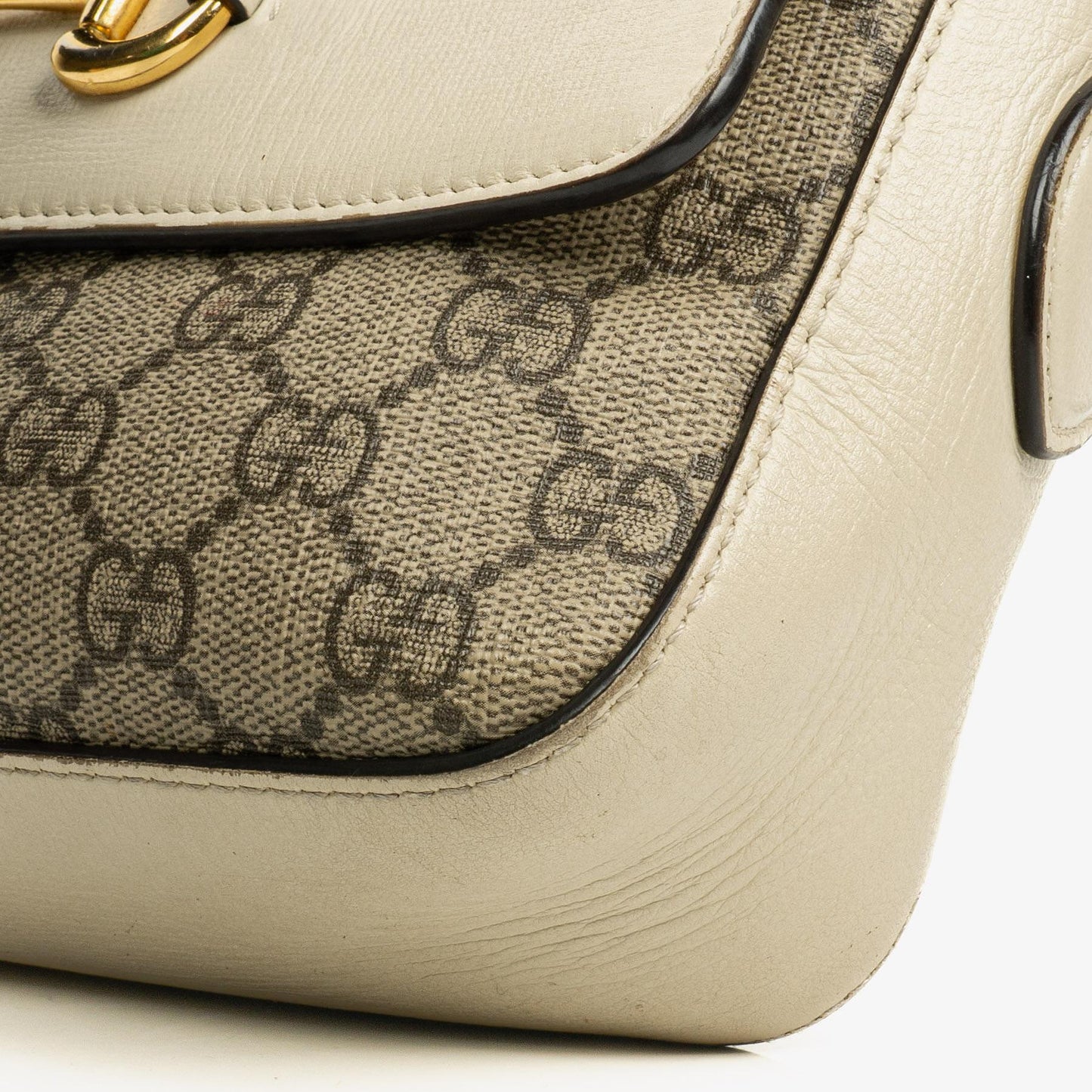 Gucci Horsebit 1955 GG Supreme Monogram Small Shoulder Bag