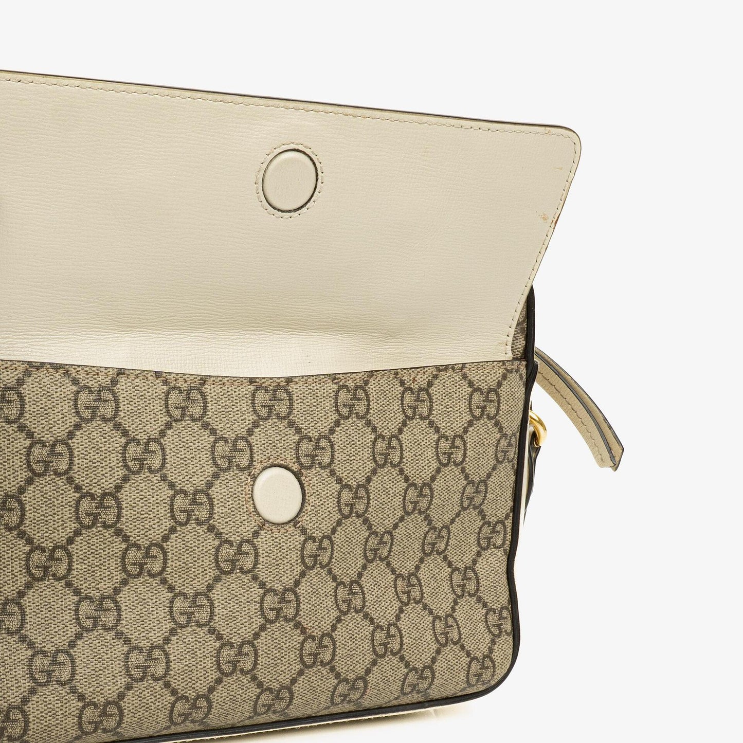 Gucci Horsebit 1955 GG Supreme Monogram Small Shoulder Bag