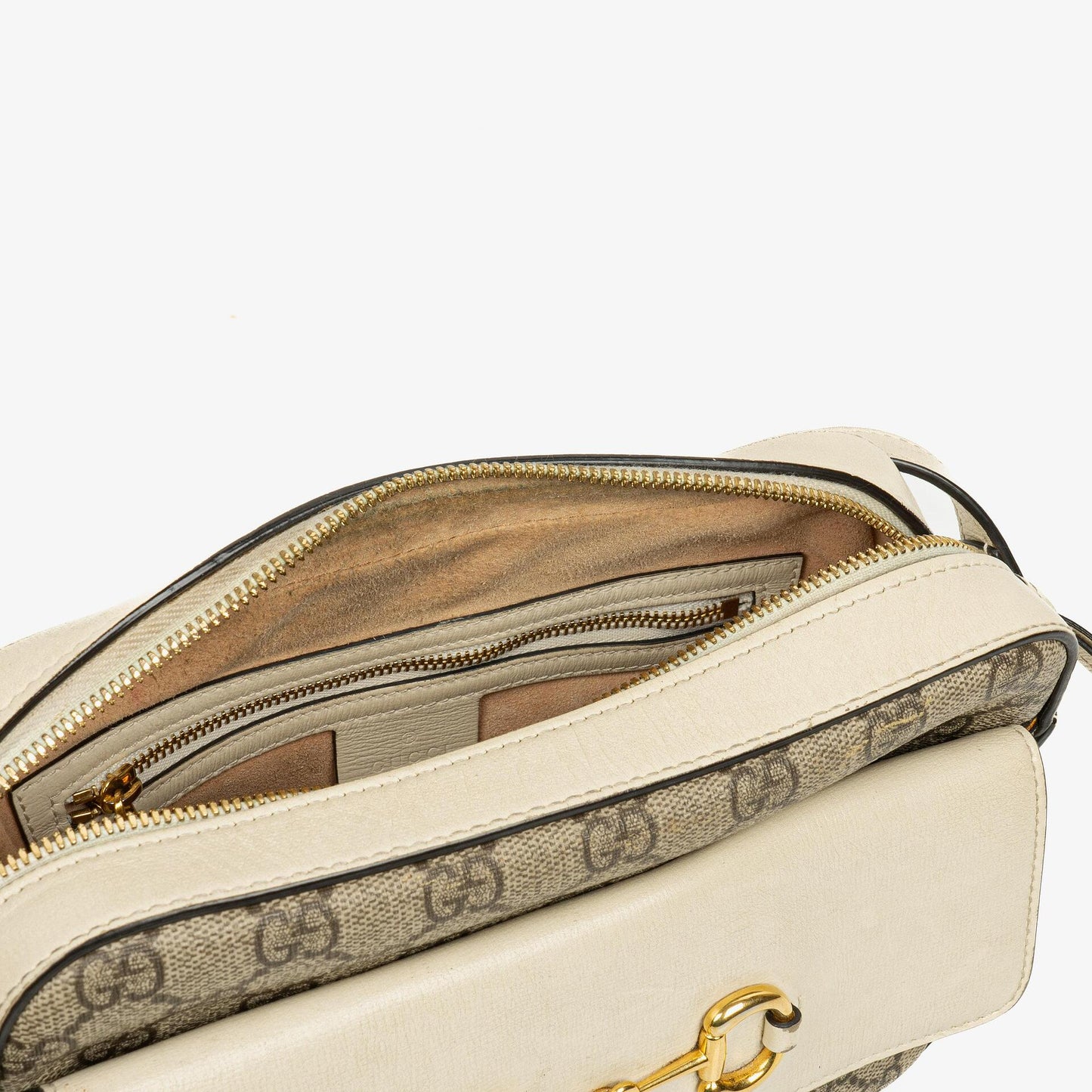 Gucci Horsebit 1955 GG Supreme Monogram Small Shoulder Bag