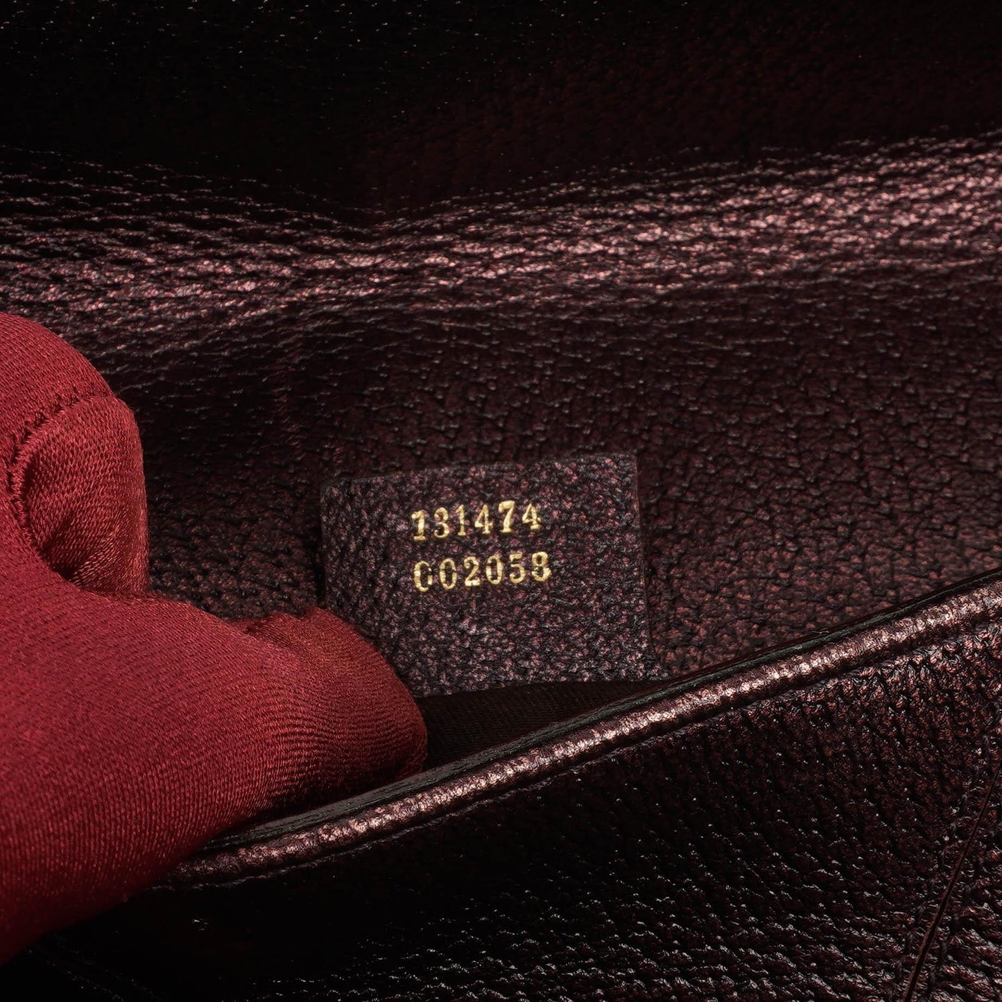 Gucci Horsebit Flap Purple Leather Shoulder Bag