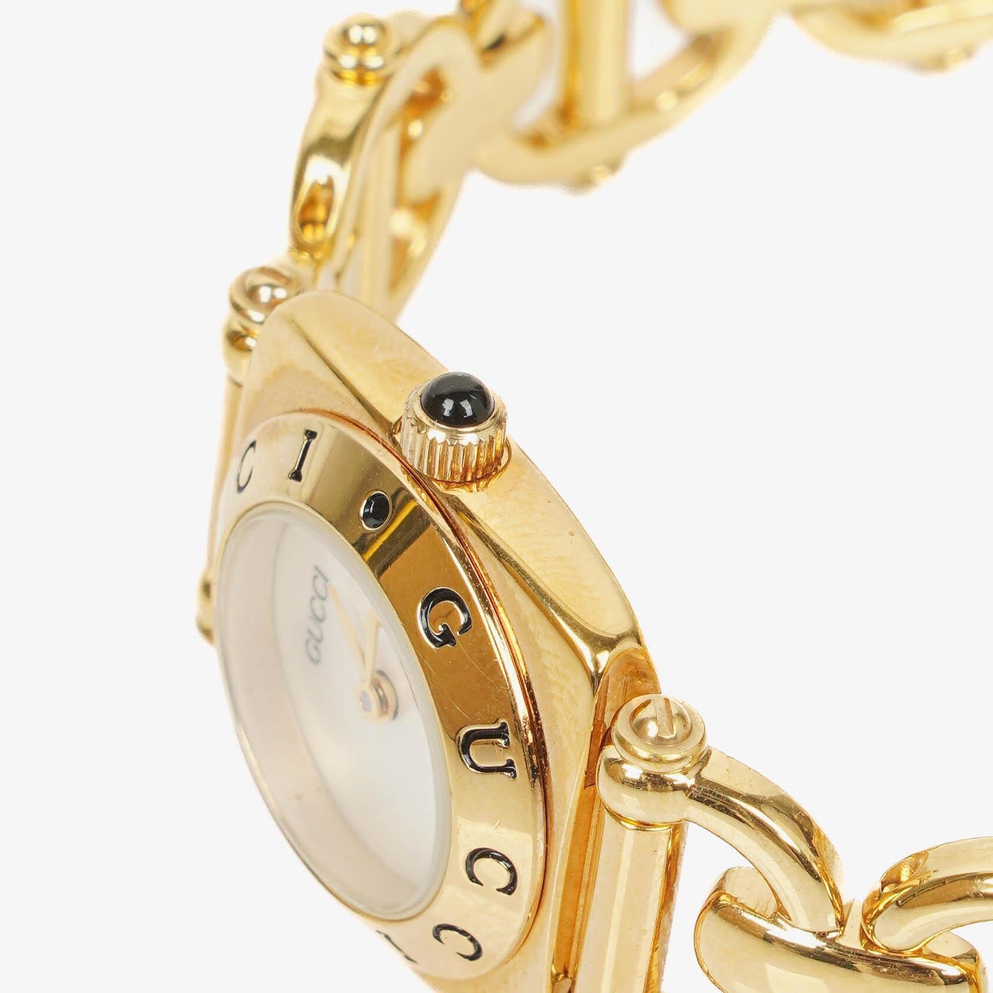 Gucci Horsebit Stainless Steel 21mm 6400L Quartz Watch