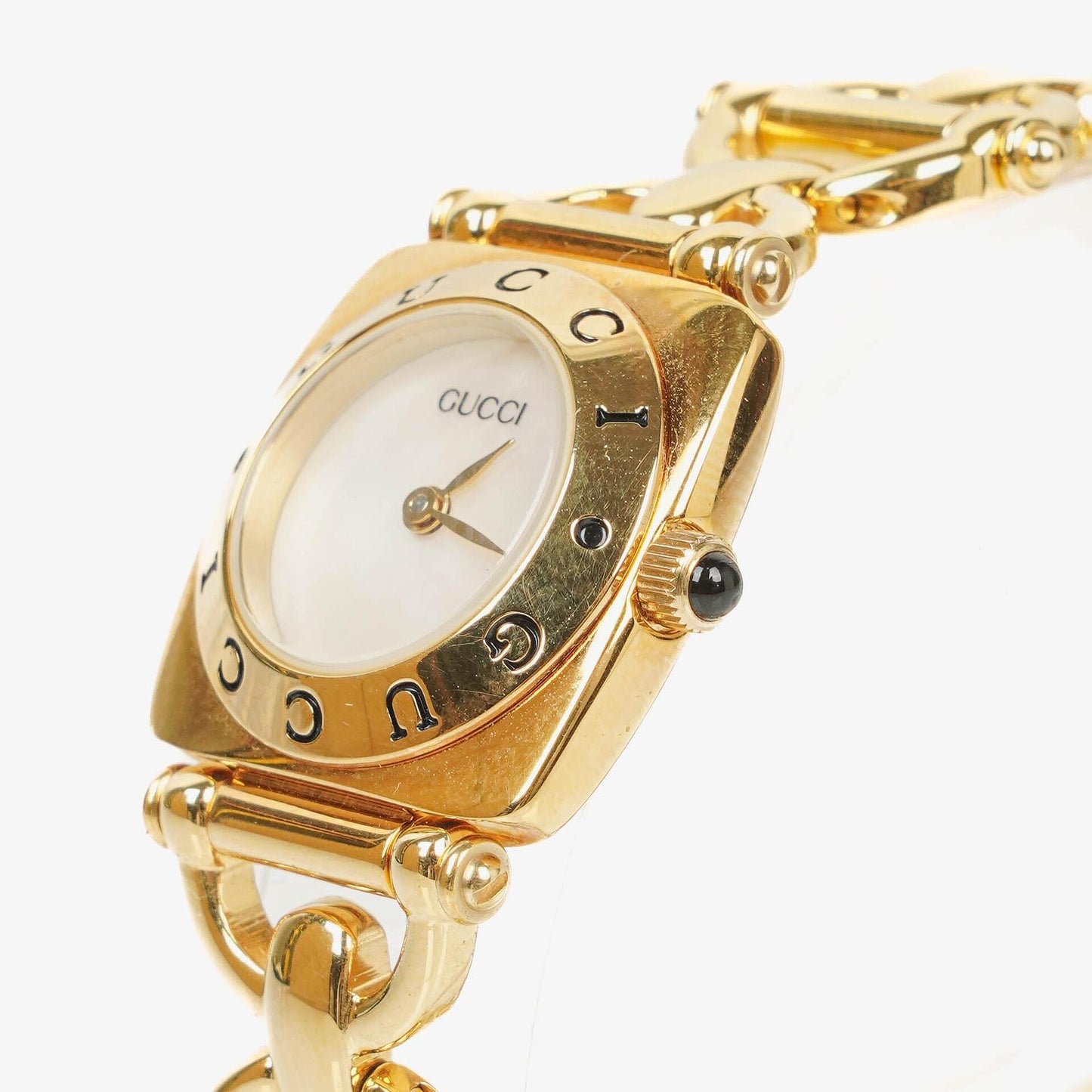 Gucci Horsebit Stainless Steel 21mm 6400L Quartz Watch