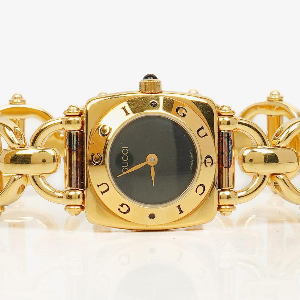 Gucci Horsebit Stainless Steel 22mm 6400L Quartz Watch