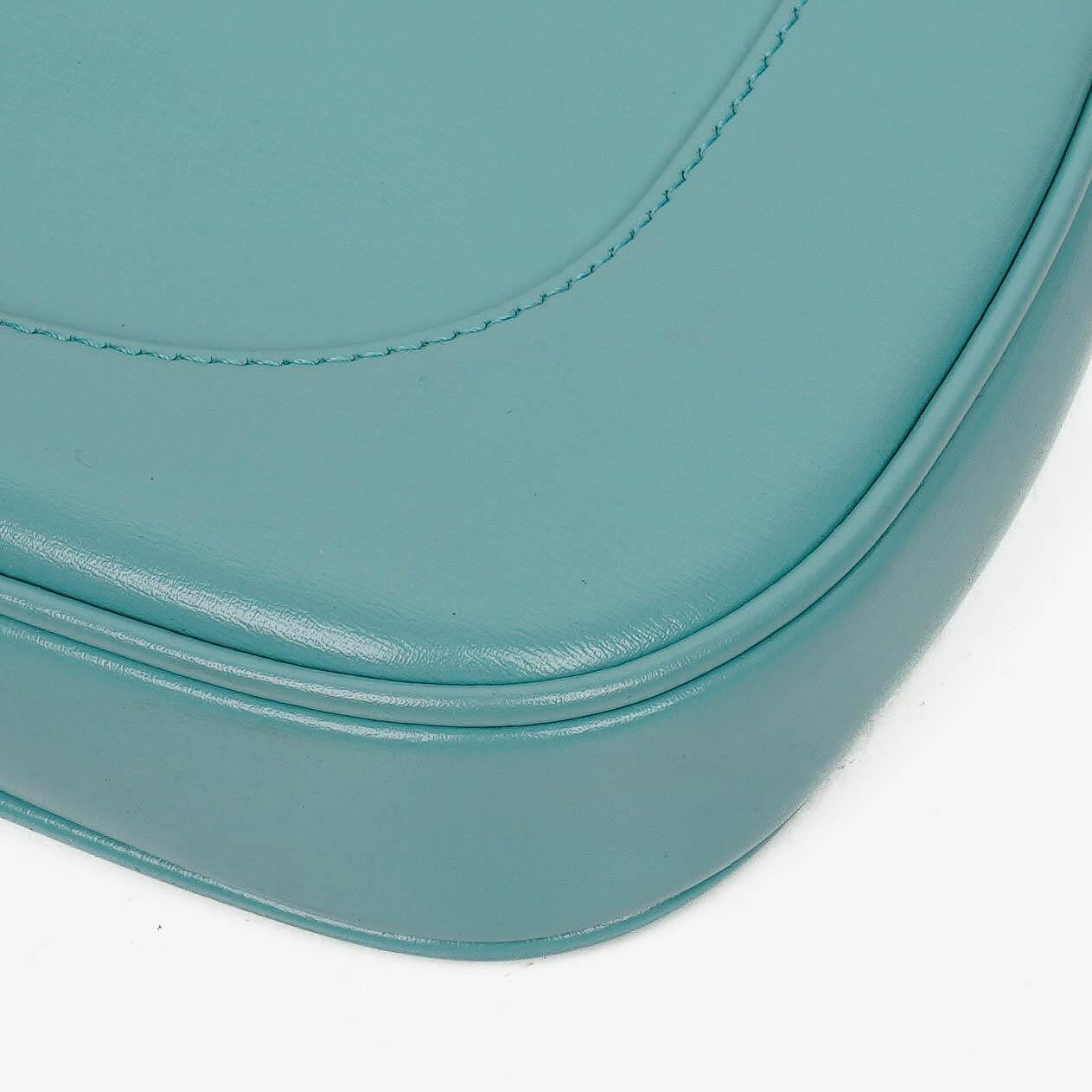 Gucci Jackie 1961 Light Blue Leather Small Shoulder Bag