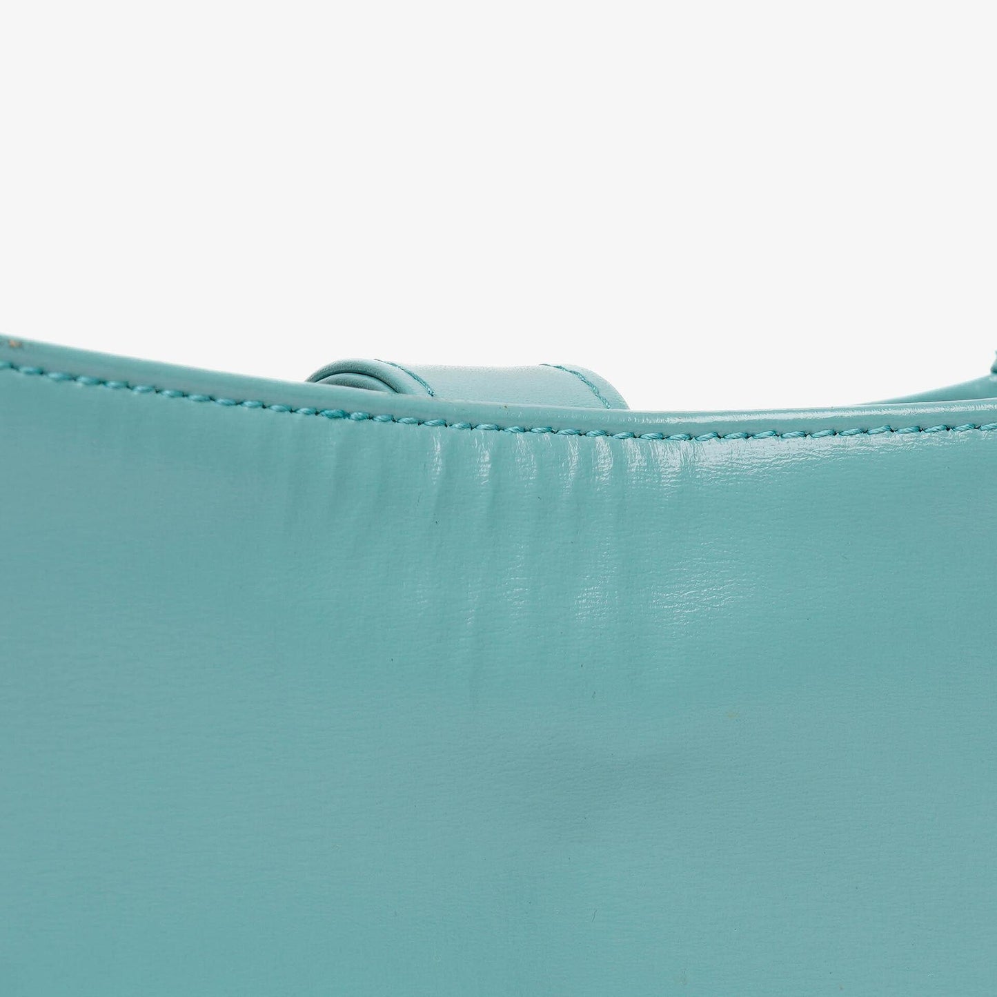 Gucci Jackie 1961 Light Blue Leather Small Shoulder Bag