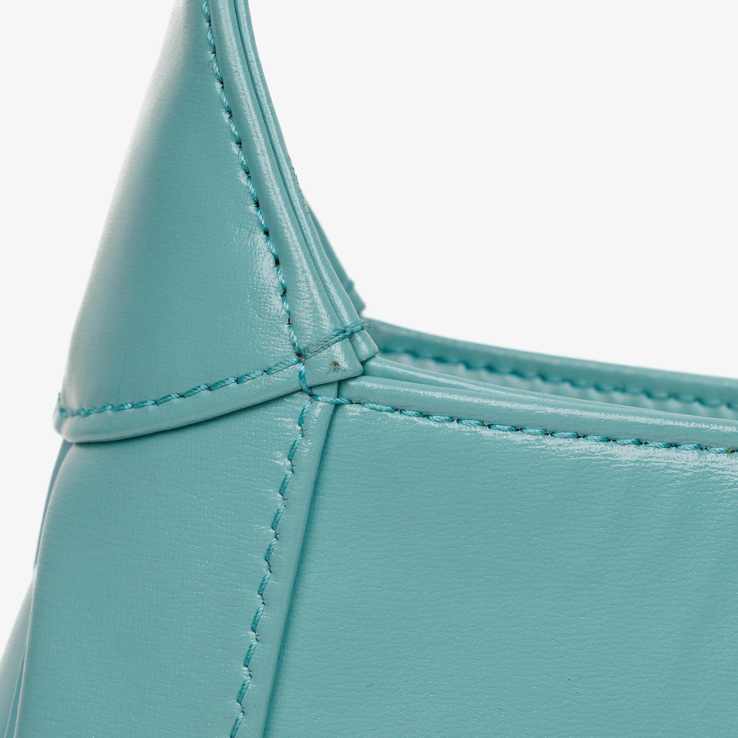 Gucci Jackie 1961 Light Blue Leather Small Shoulder Bag