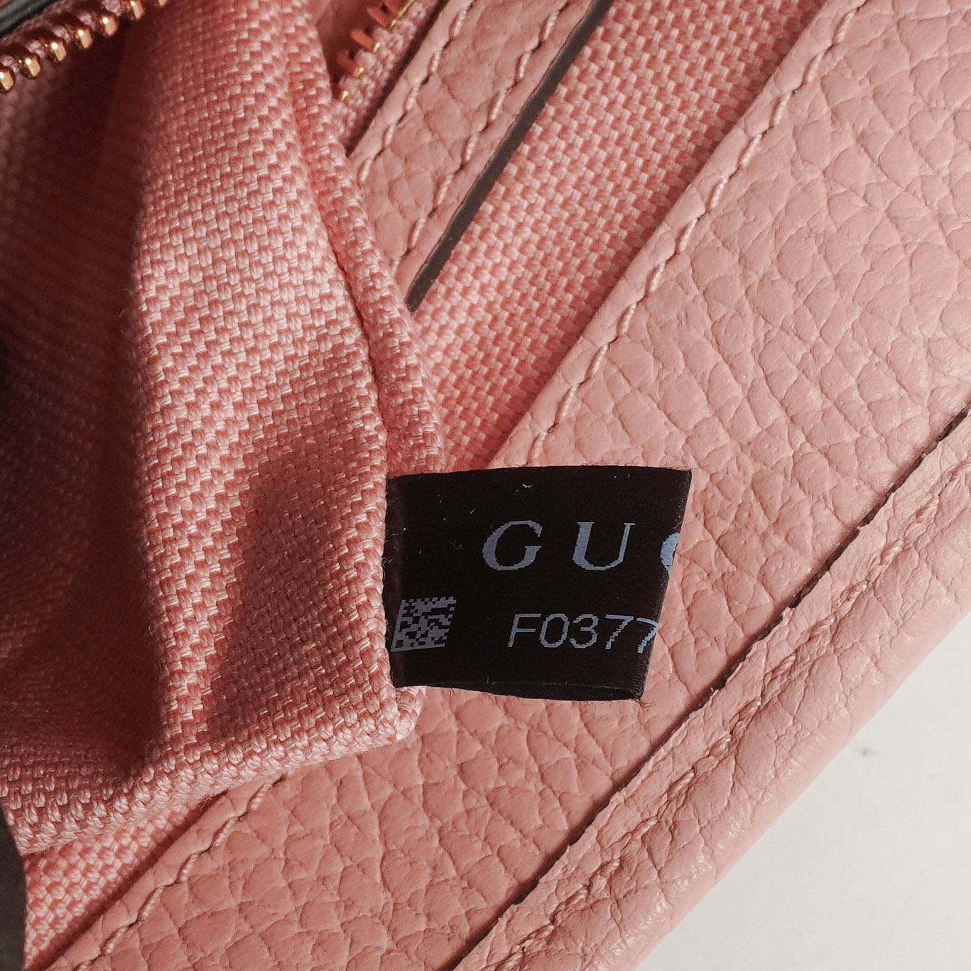 Gucci Jackie 1961 Limited Edition Pink/Blue Leather/Denim GG Floral Small Shoulder Bag
