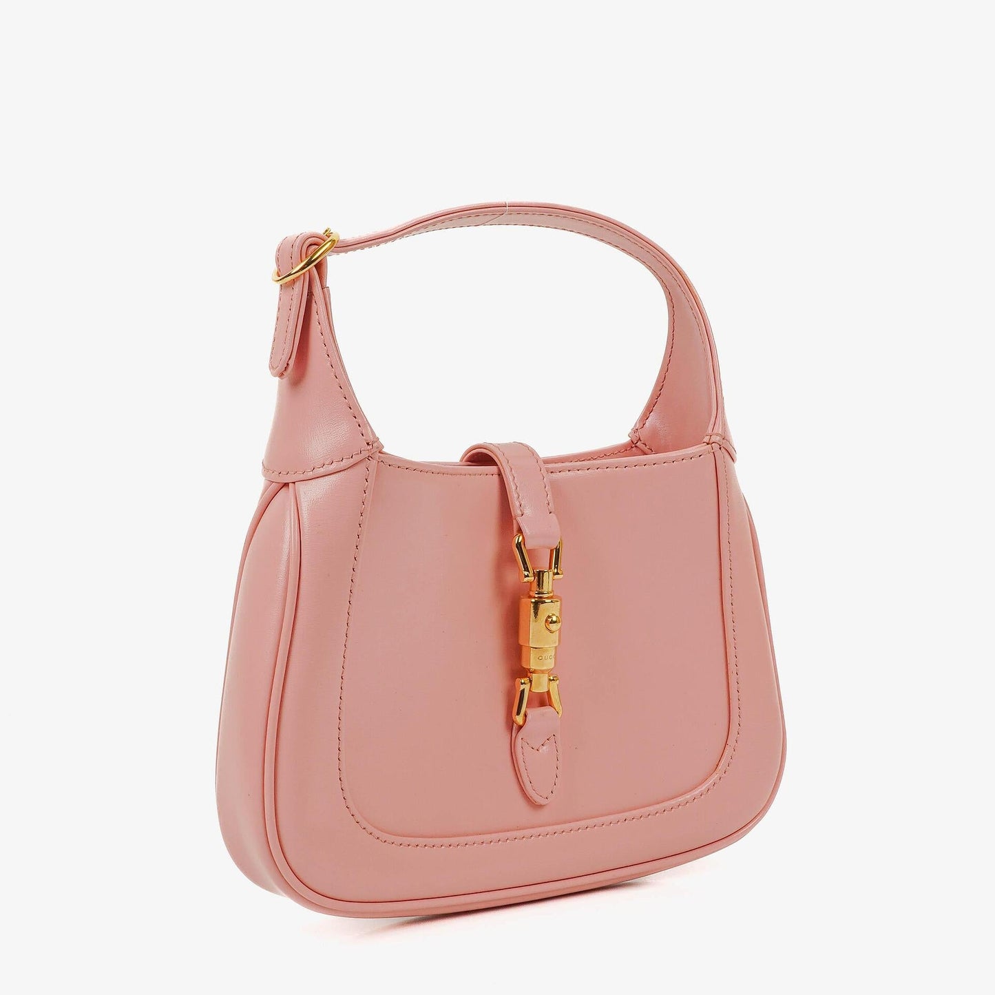 Gucci Jackie 1961 Pink Leather Mini