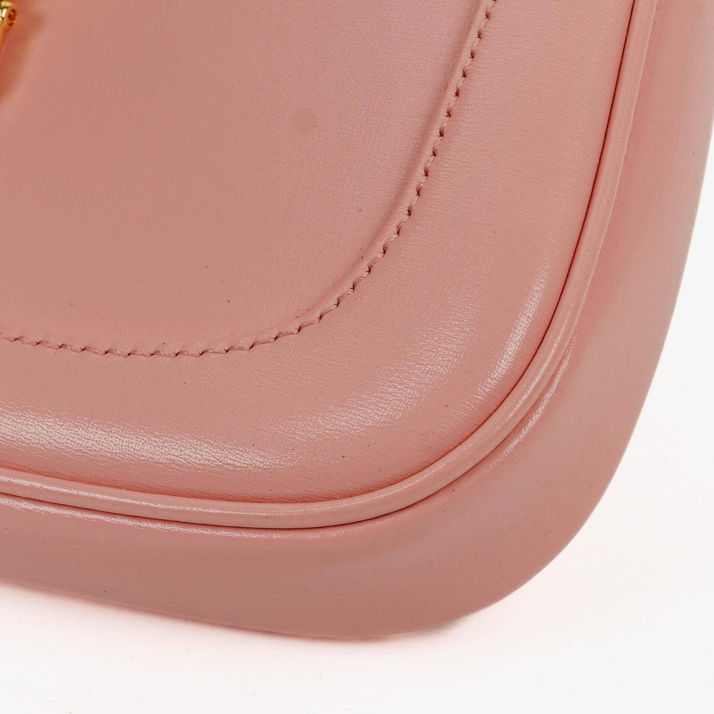 Gucci Jackie 1961 Pink Leather Mini