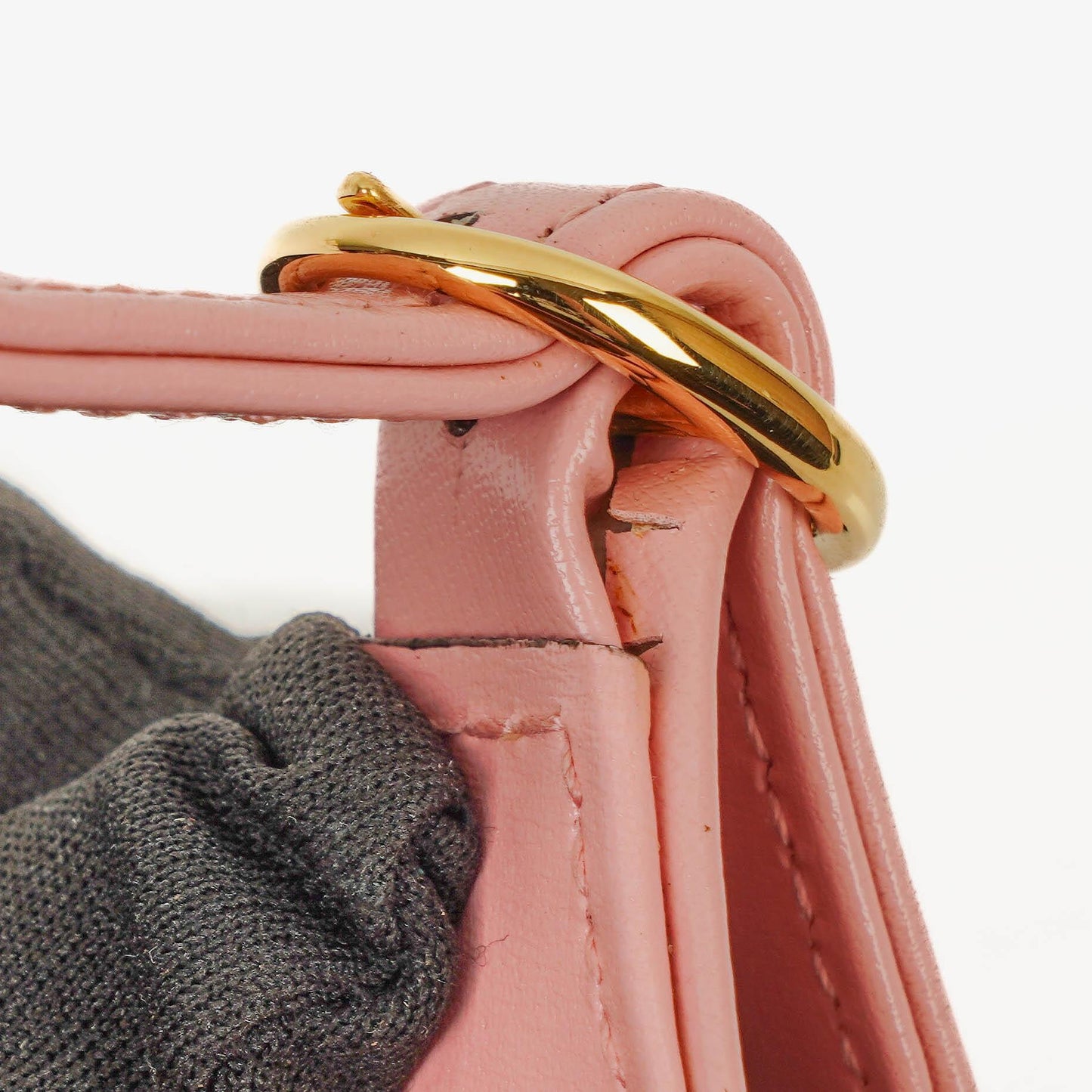 Gucci Jackie 1961 Pink Leather Mini