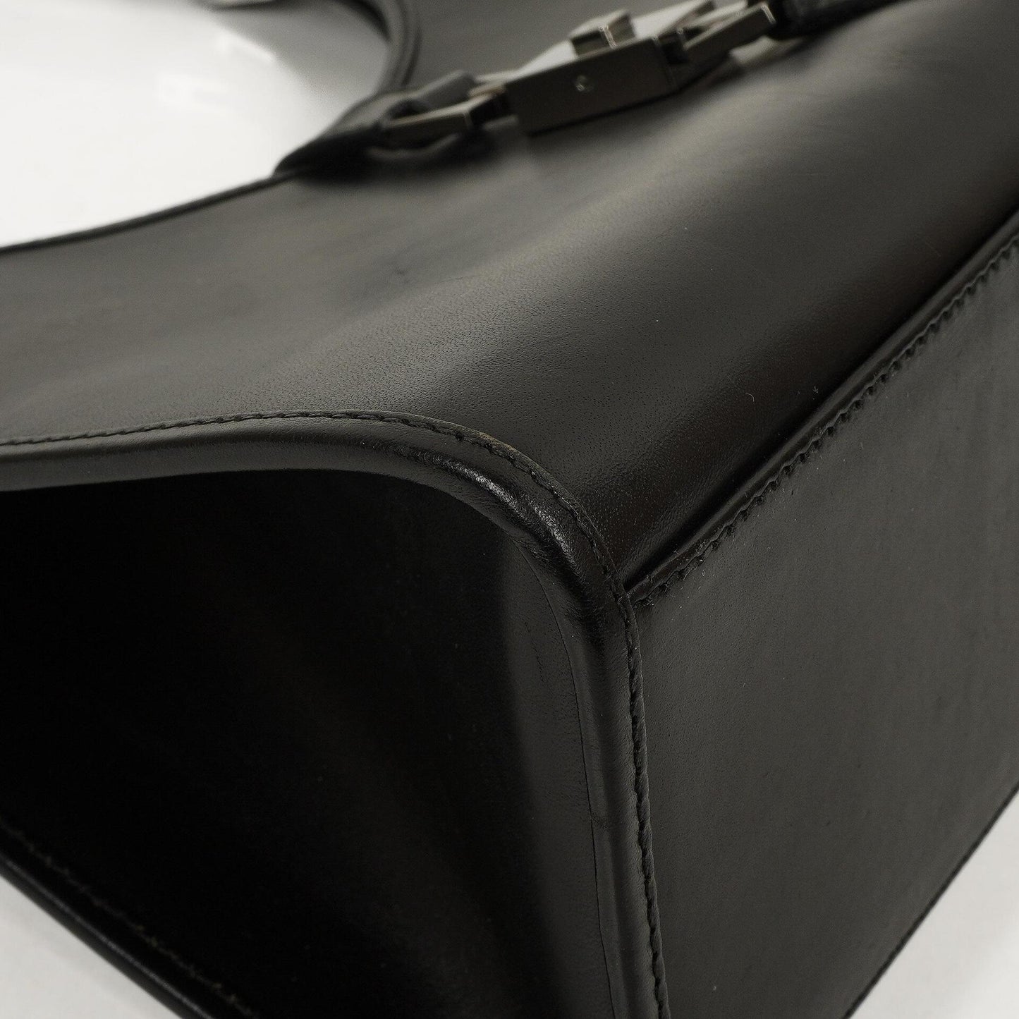 Gucci Jackie Bardot Black Leather Bag
