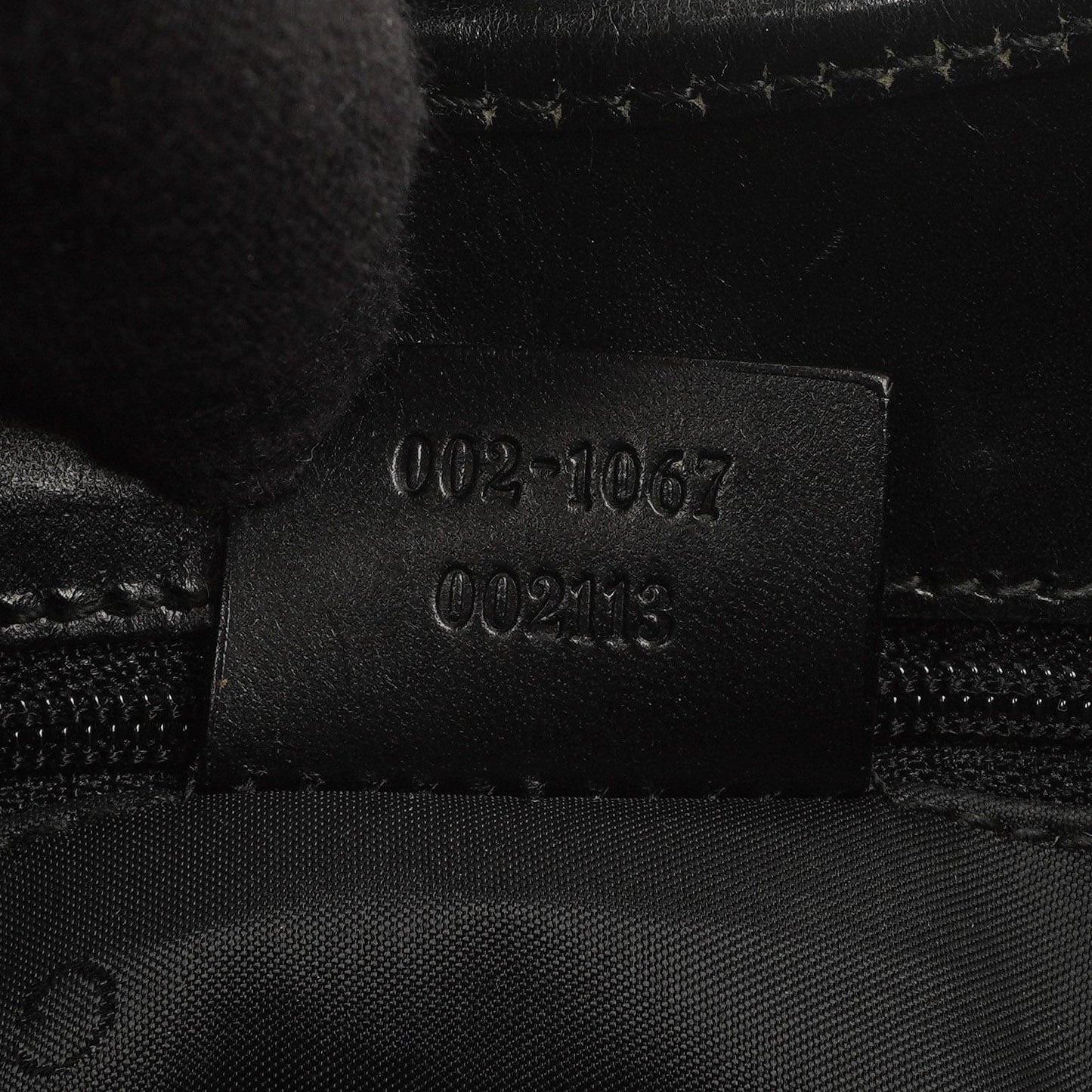 Gucci Jackie Bardot Black Leather Bag
