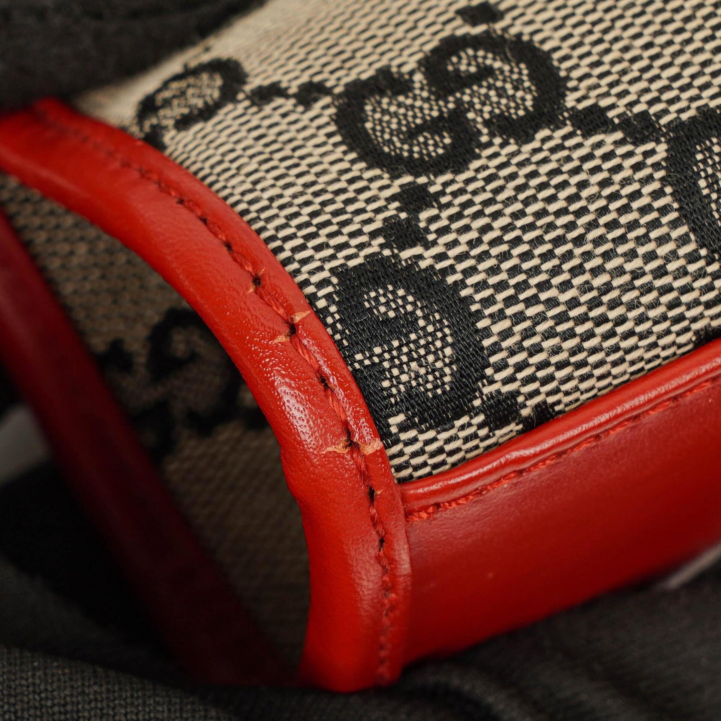 Gucci Jackie Bardot GG Canvas Shoulder Bag