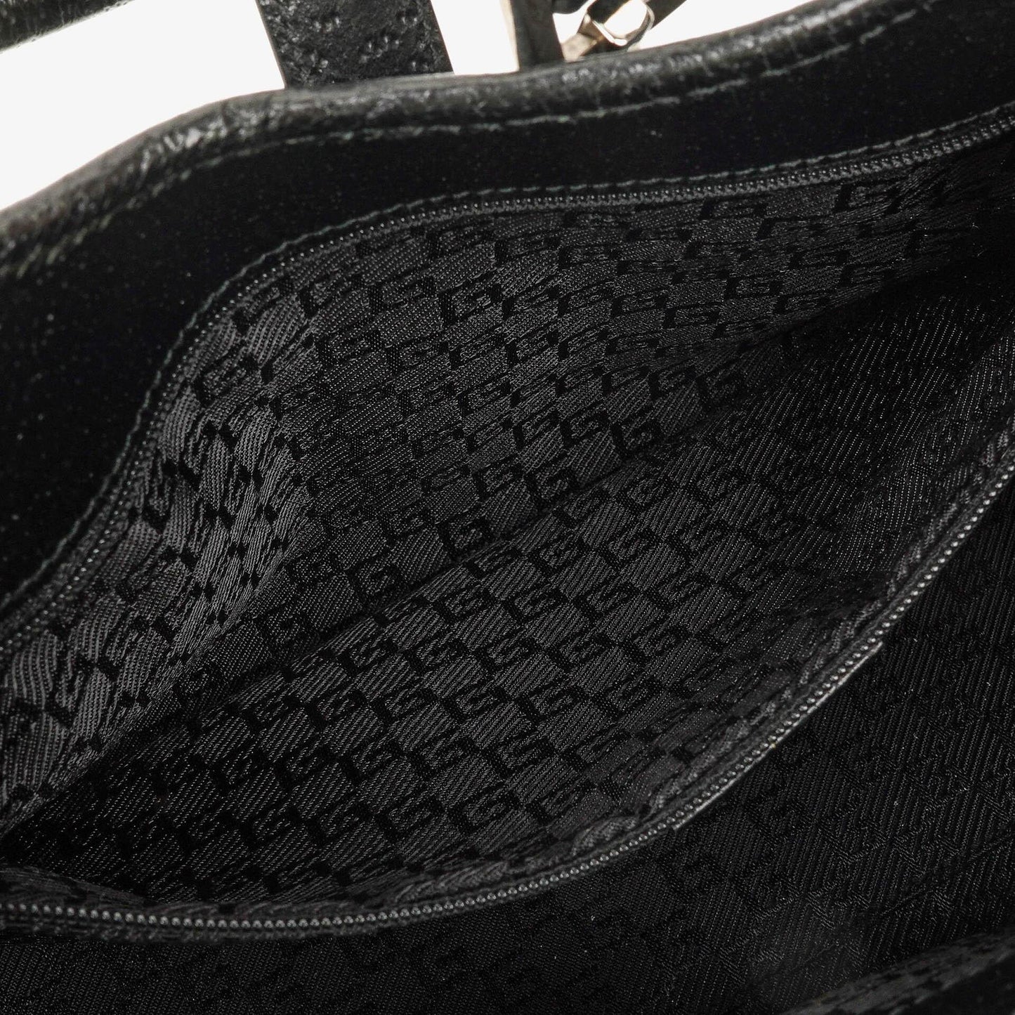 Gucci Jackie Bardot Vintage Black Handbag