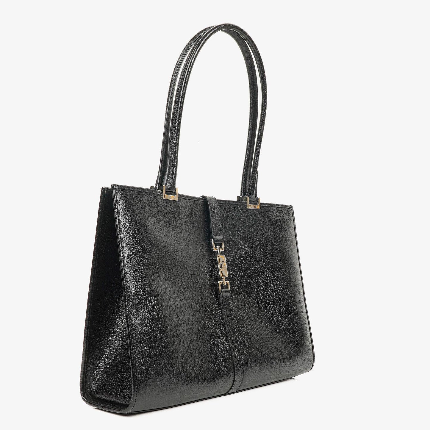 Gucci Jackie Black Leather Shoulder Bag
