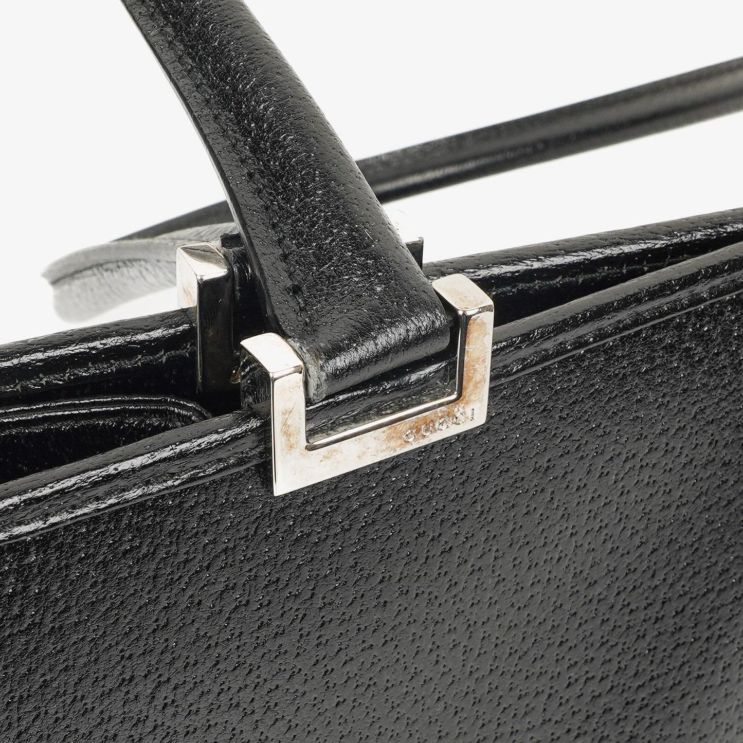 Gucci Jackie Black Leather Shoulder Bag