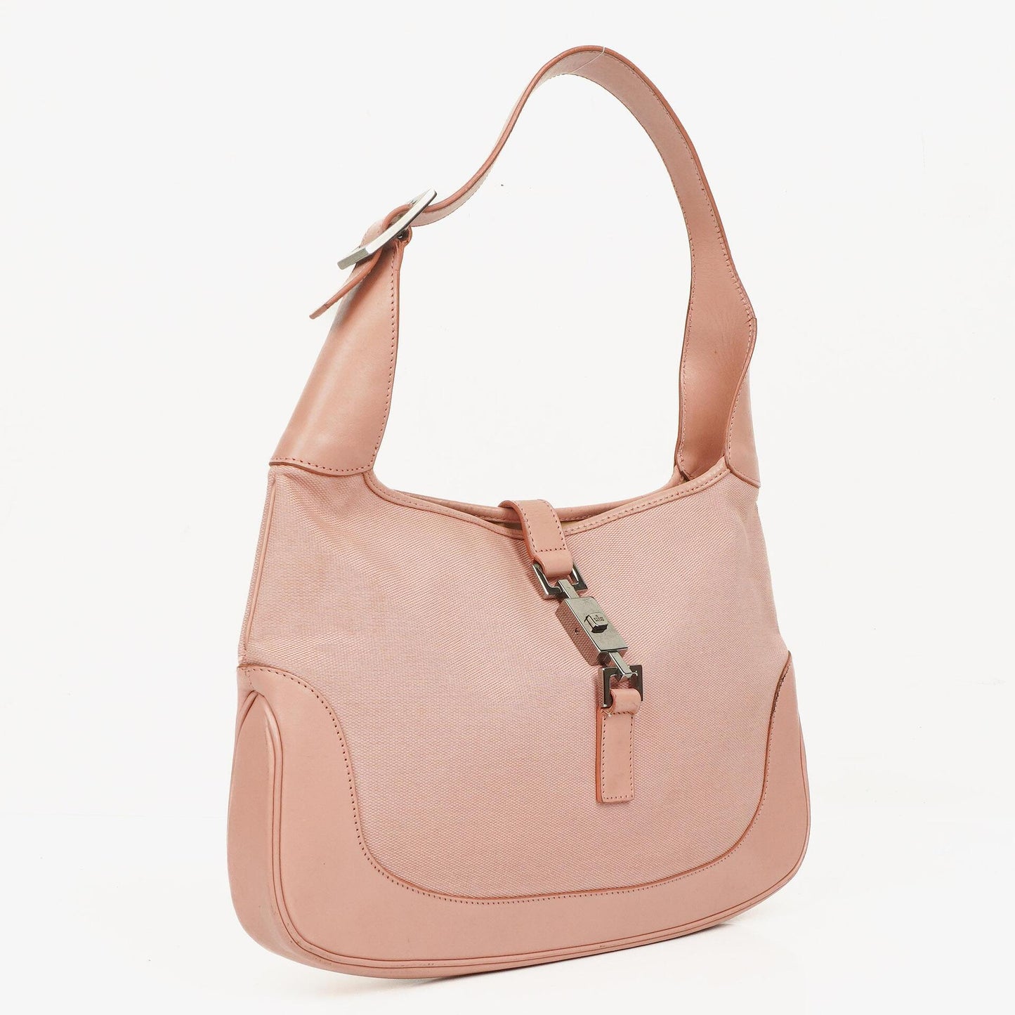 Gucci Jackie O GG Canvas and Leather Hobo Bag