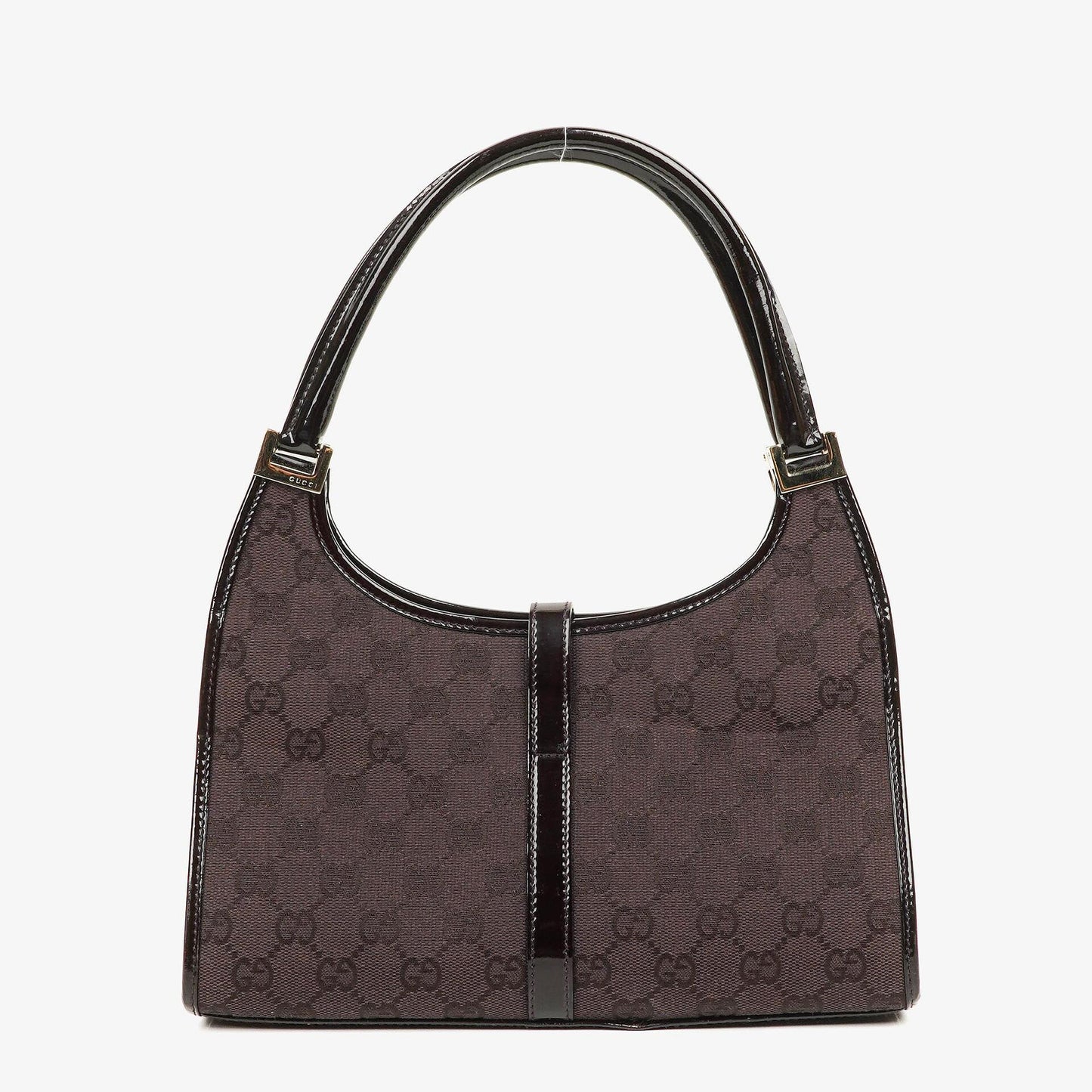 Gucci Jackie Purple GG Canvas Shoulder Bag