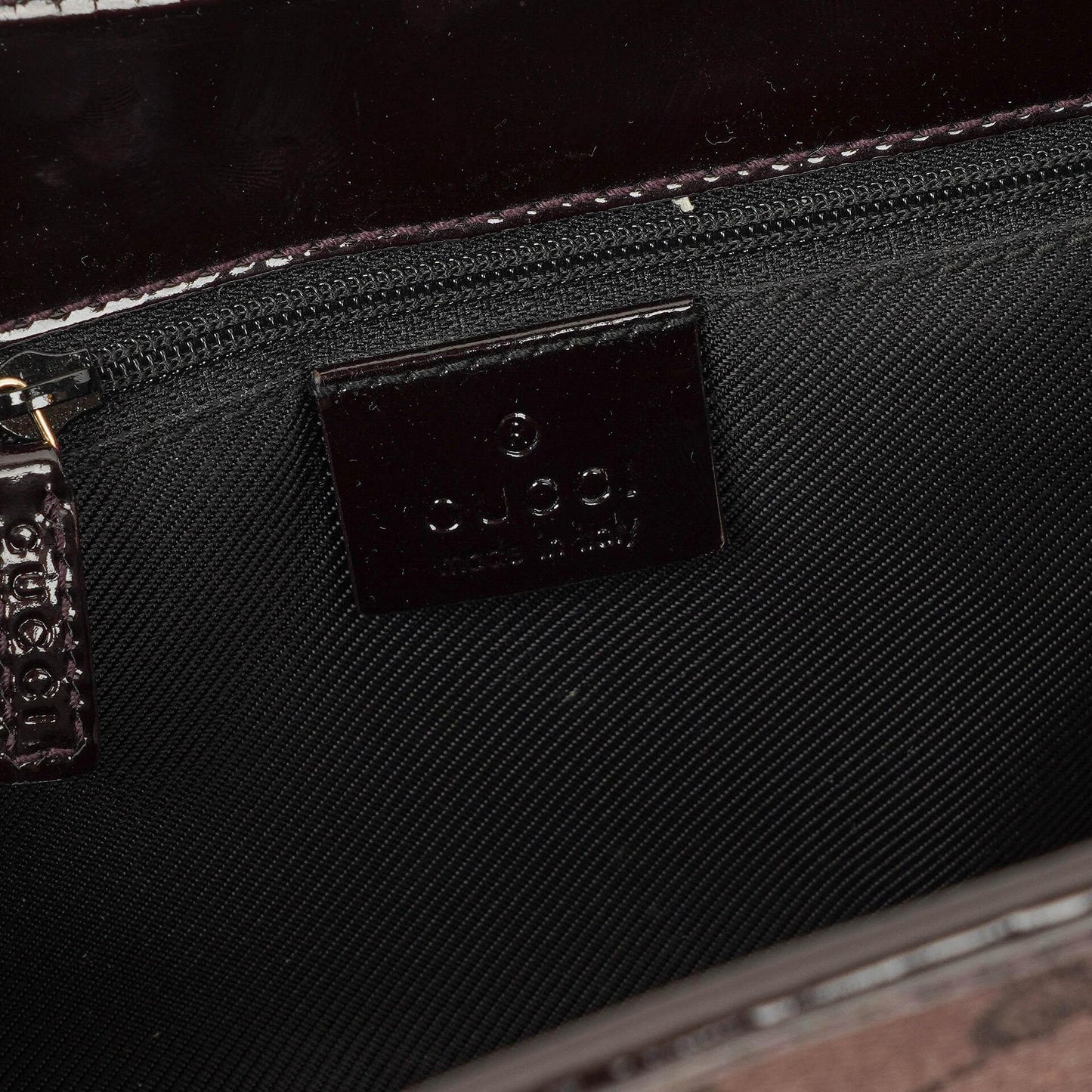 Gucci Jackie Purple GG Canvas Shoulder Bag