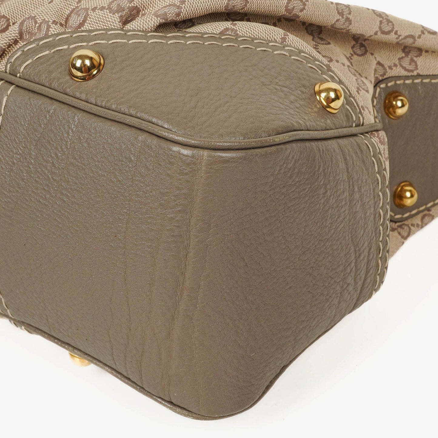 Gucci Jockey GG Canvas Medium Hobo Bag