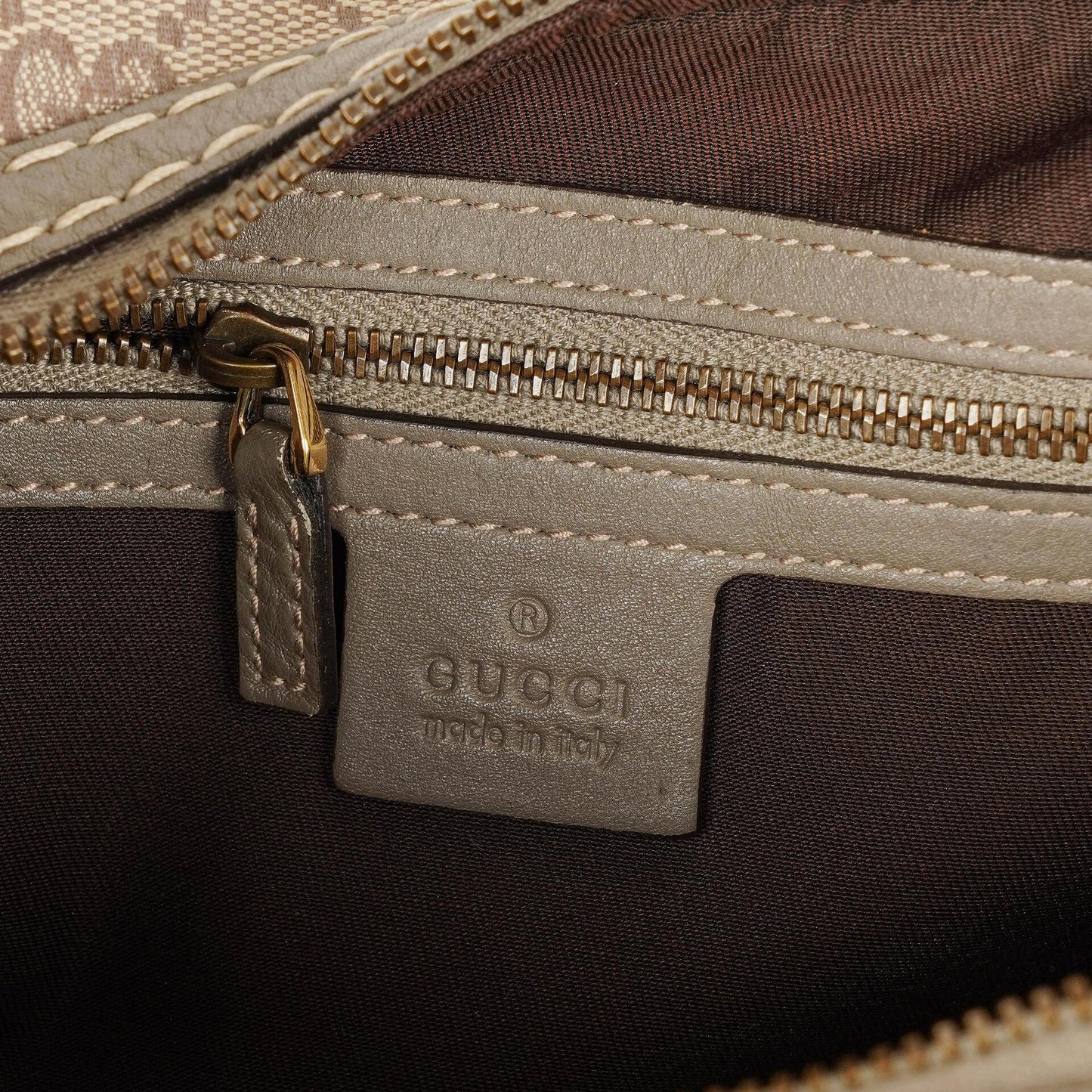 Gucci Jockey GG Canvas Medium Hobo Bag