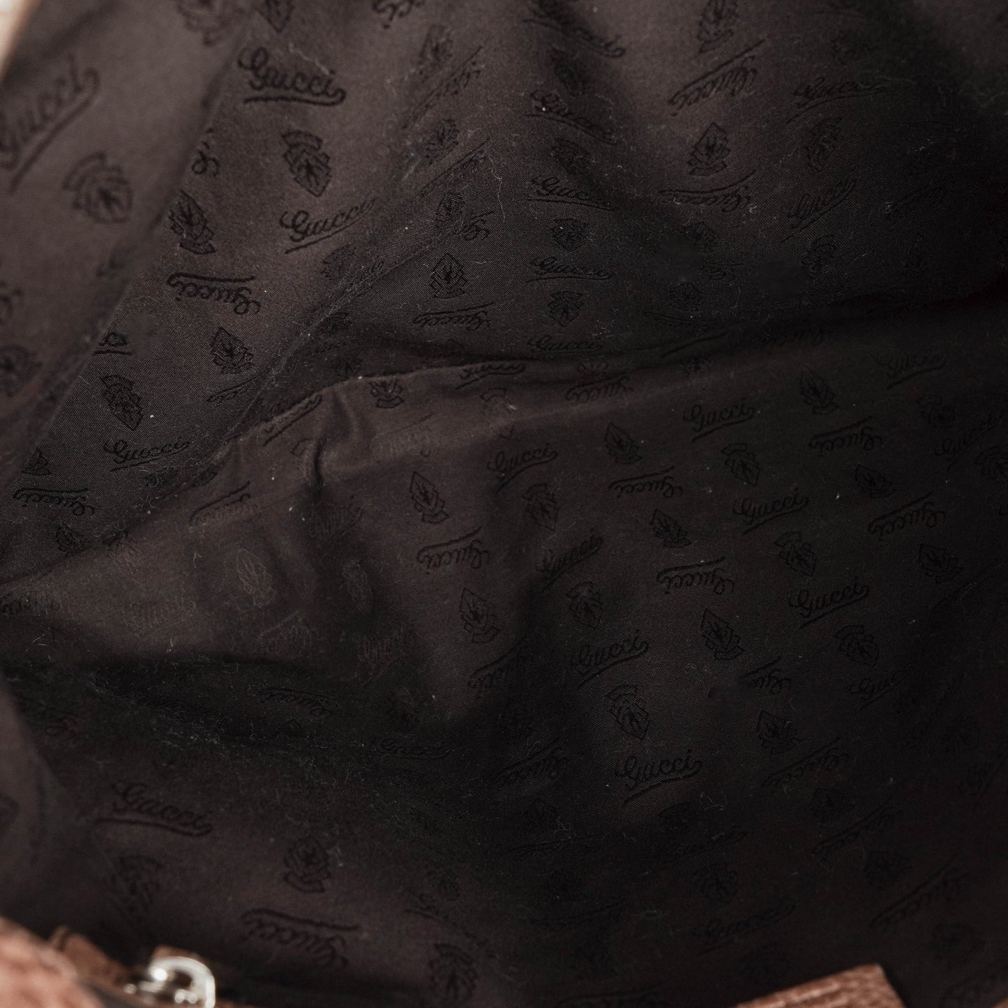 Gucci Leather Bamboo Bar Braided Handles Tote Bag