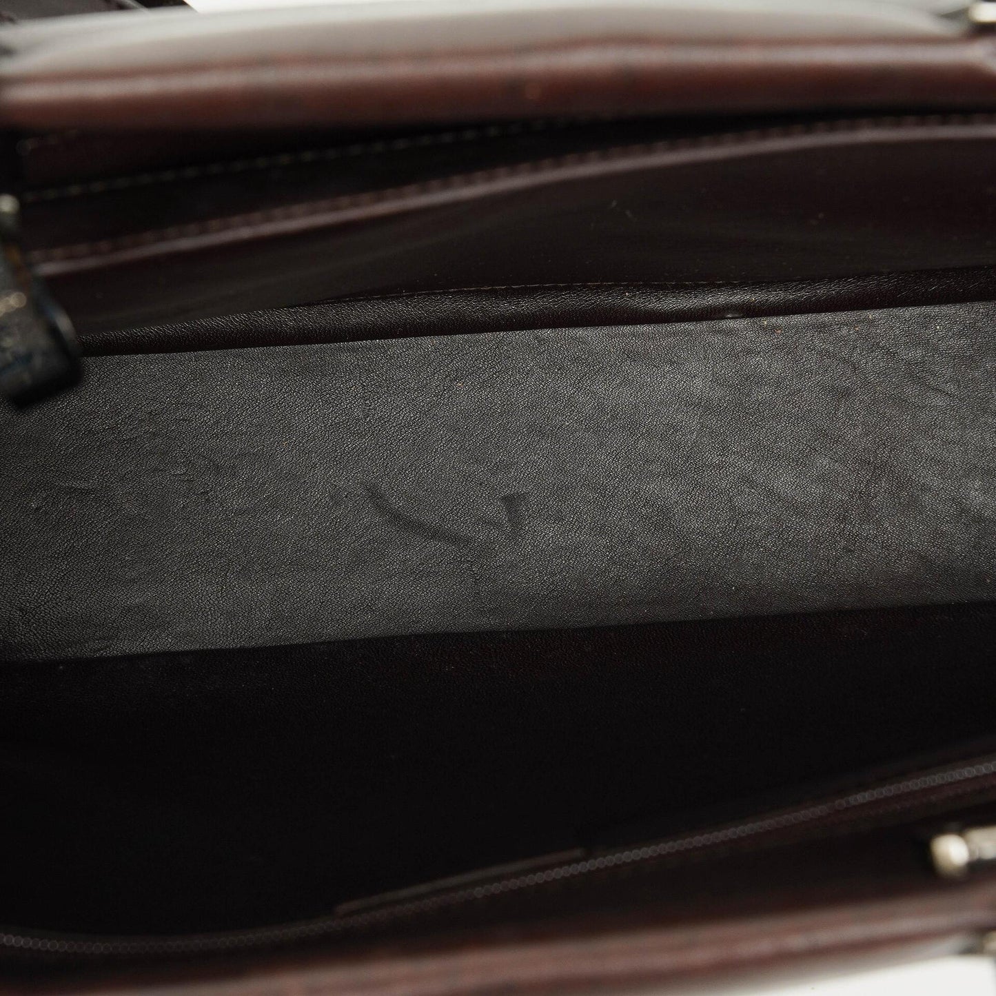 Gucci Leather Bamboo Top Handle Bag