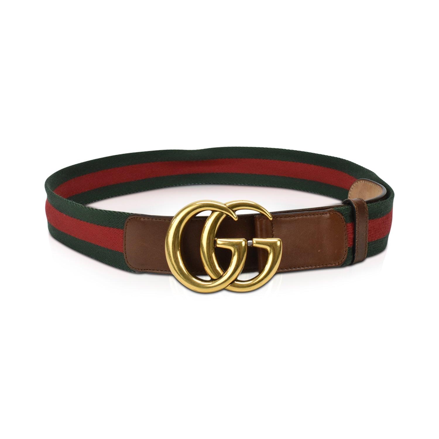 Gucci Leather Canvas Handbag