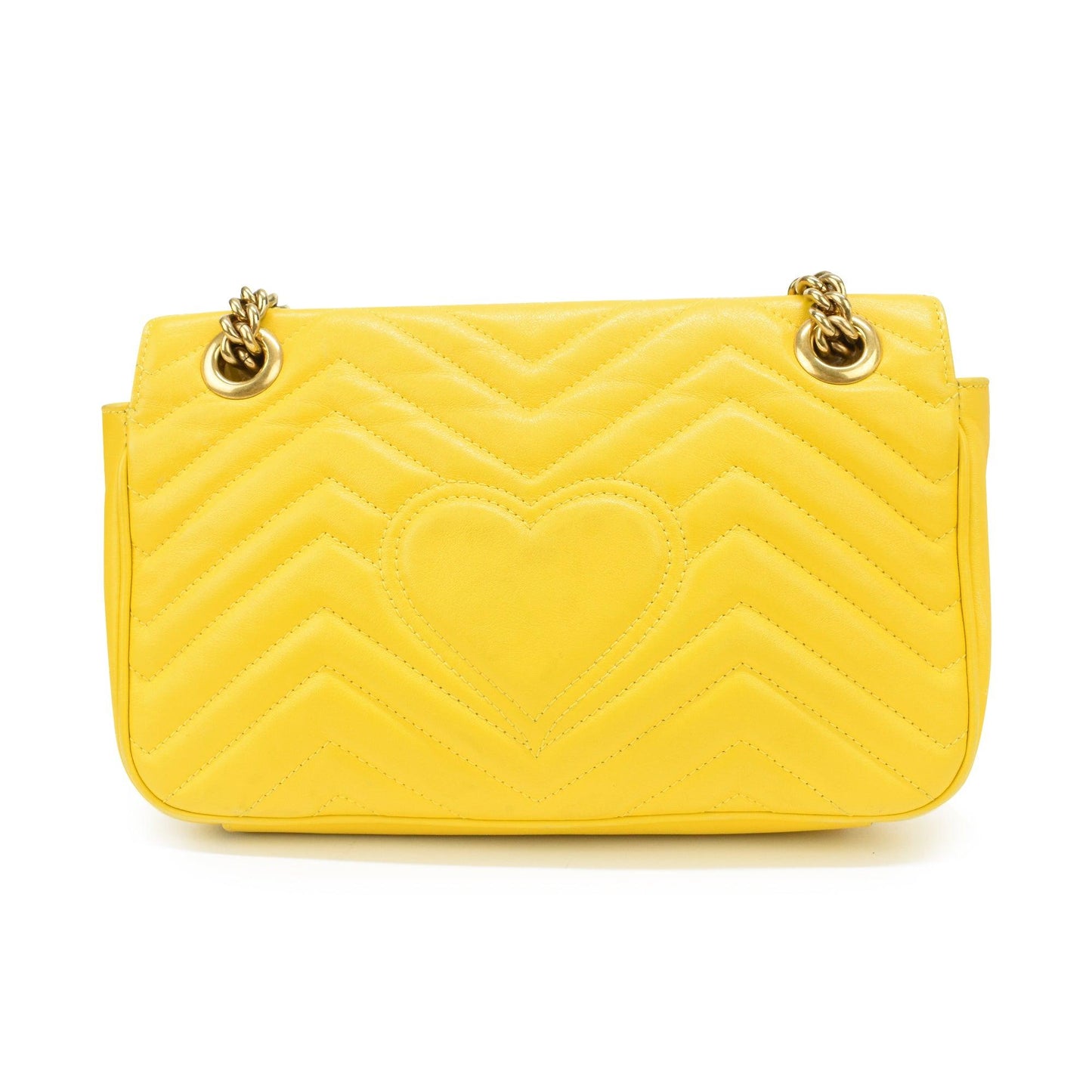 Gucci Chain Leather Shoulder Bag