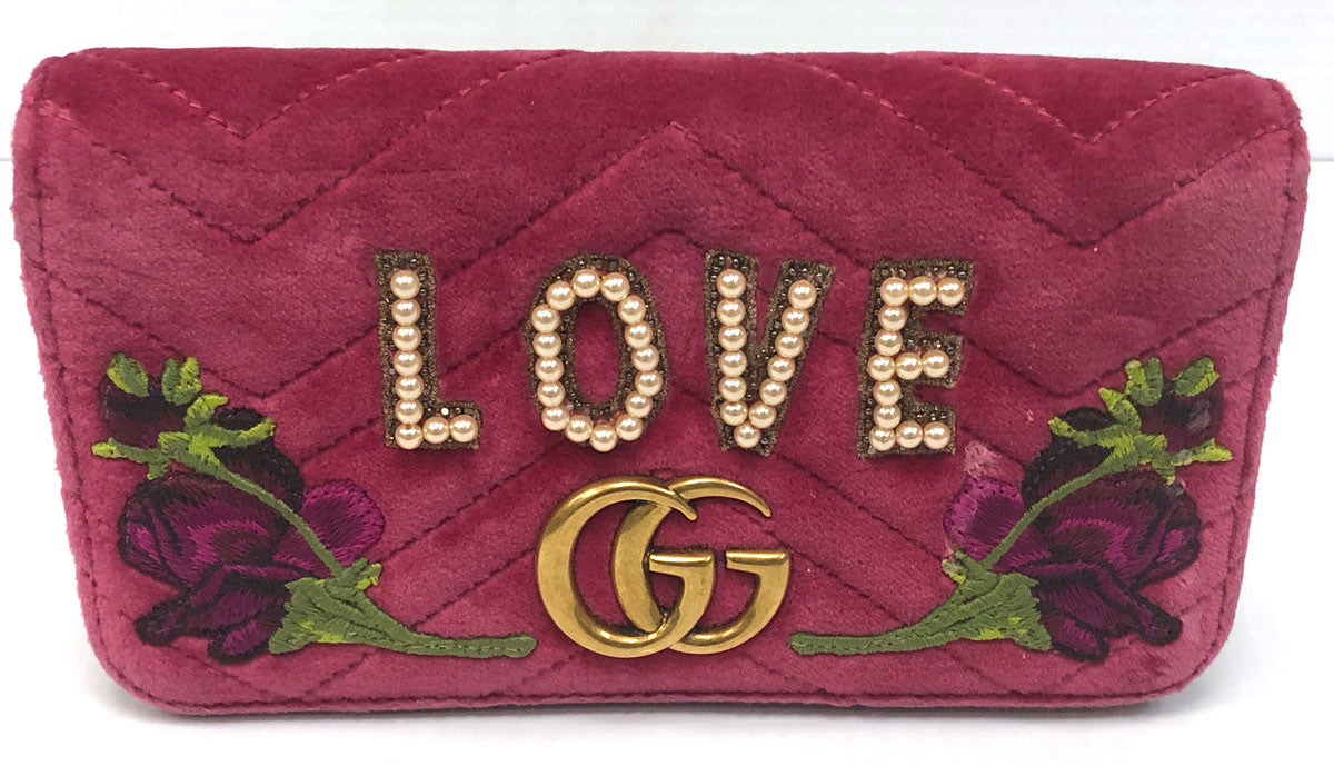 Gucci Chain Leather Shoulder Bag