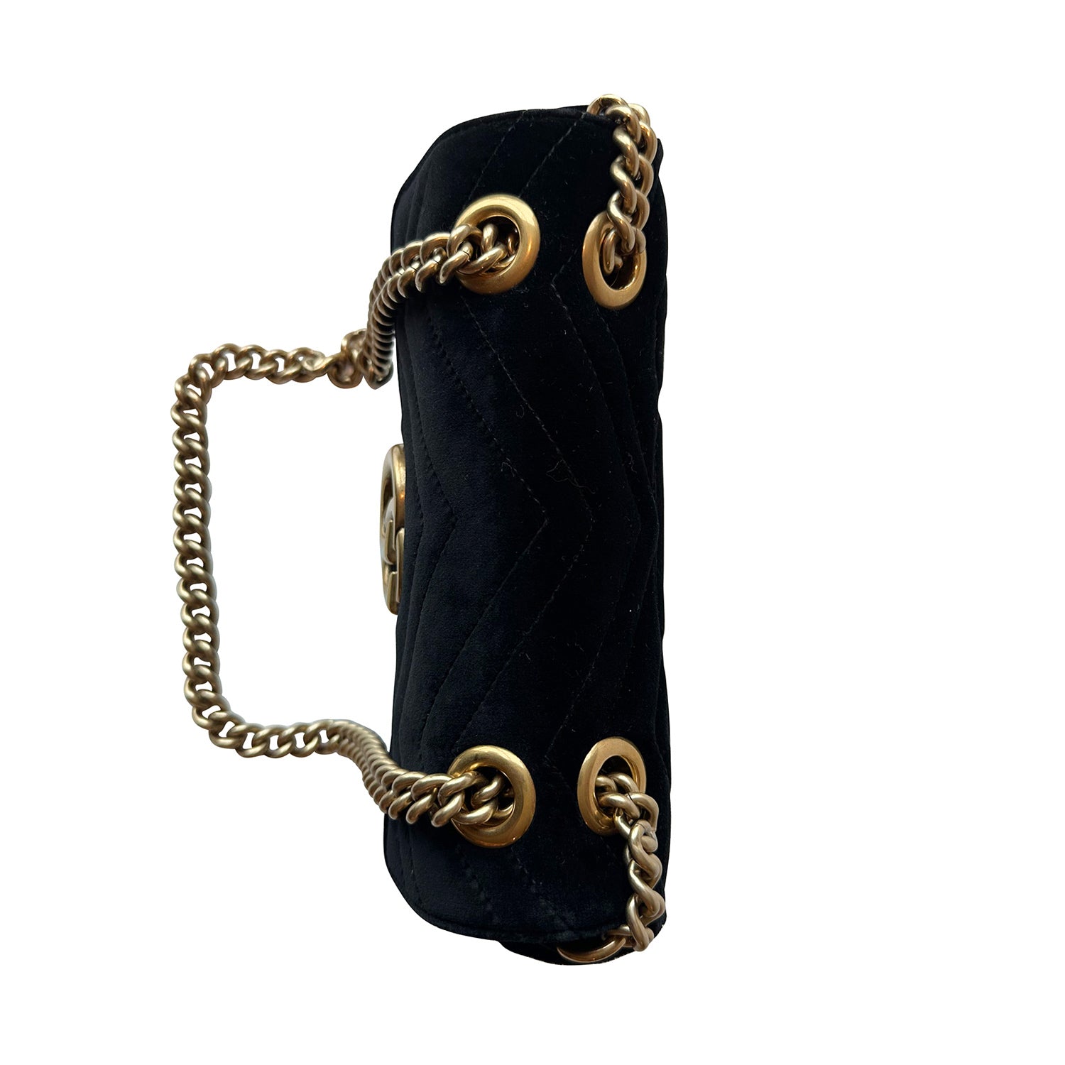 Gucci Chain Leather Shoulder Bag