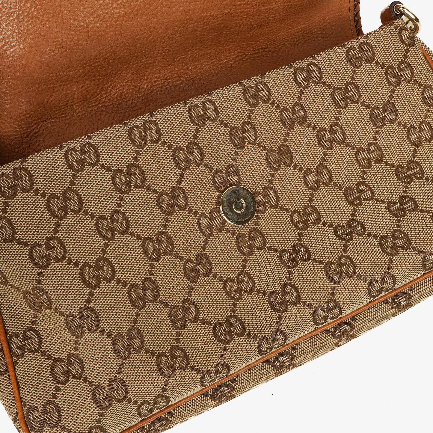 Gucci Marrakech Evening Beige/Brown GG Canvas Bag