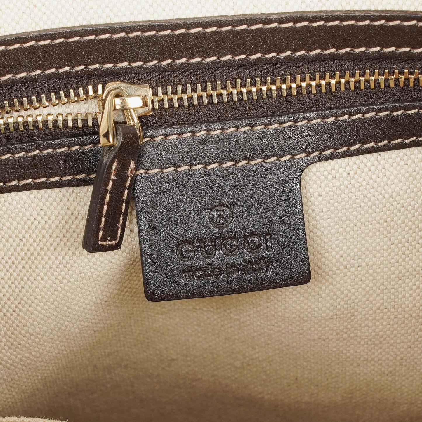 Gucci Mayfair Bow Beige GG Canvas Top Handle Bag