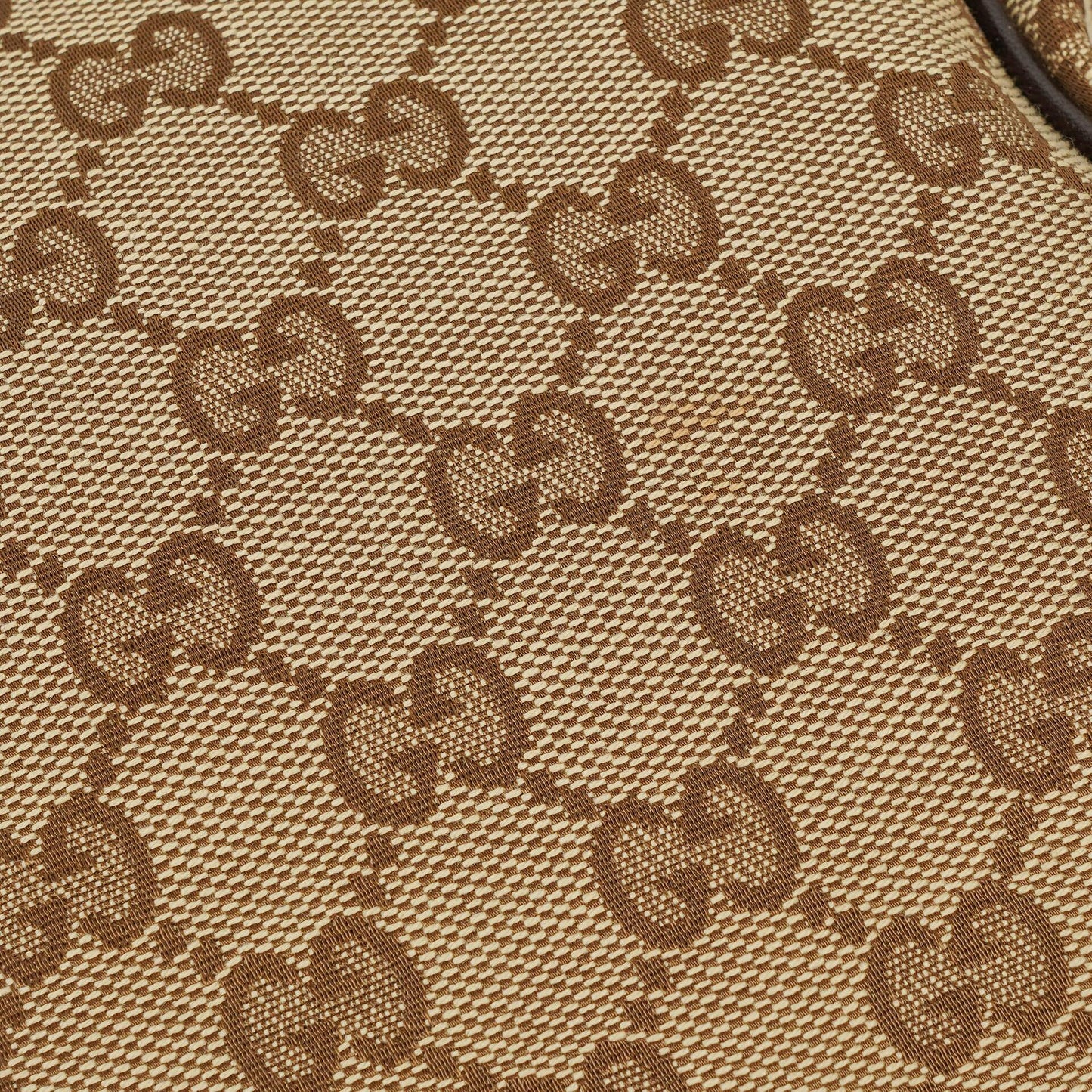 Gucci Mayfair Bow Beige GG Canvas Top Handle Bag