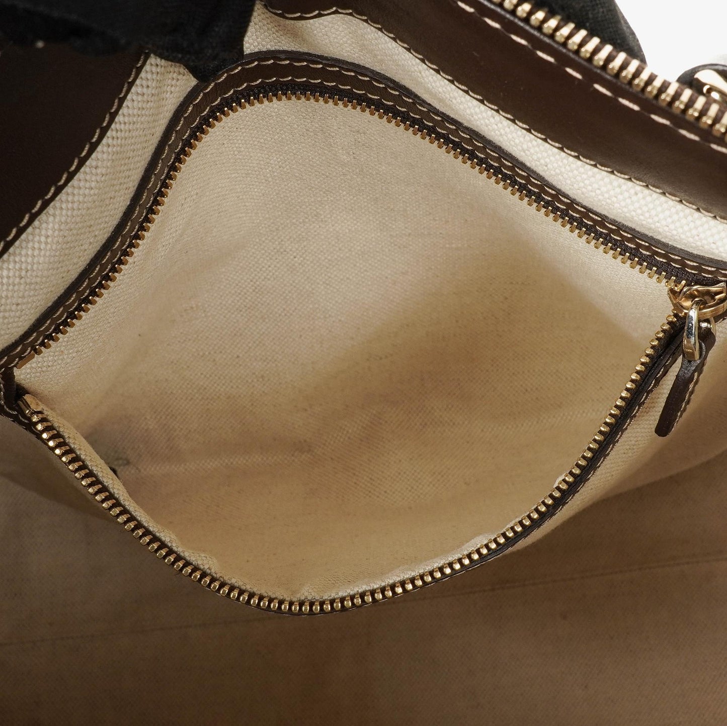 Gucci Mayfair Convertible Tote GG Canvas Brown