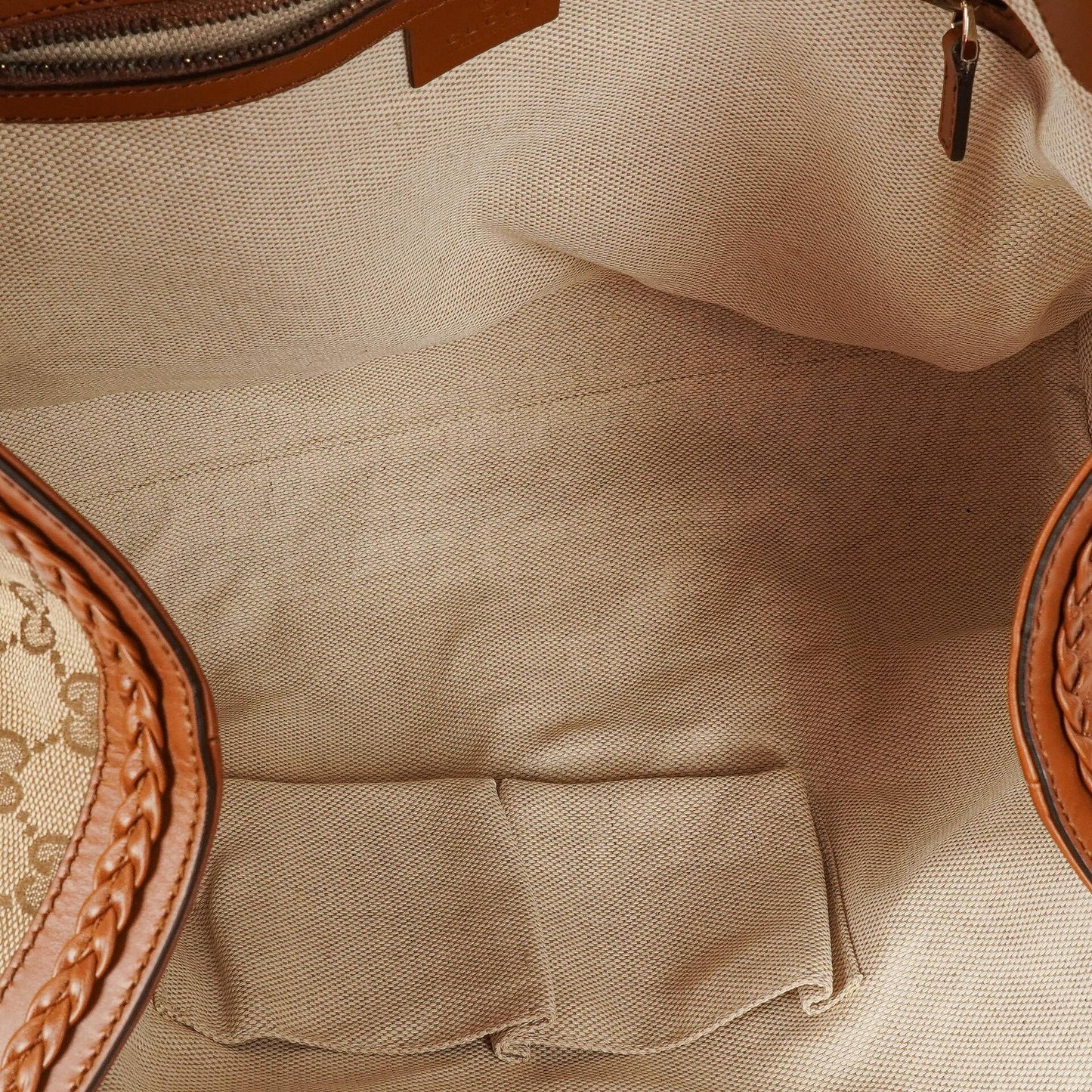 Gucci Medium Brick Lane Brown Monogram Tote Bag