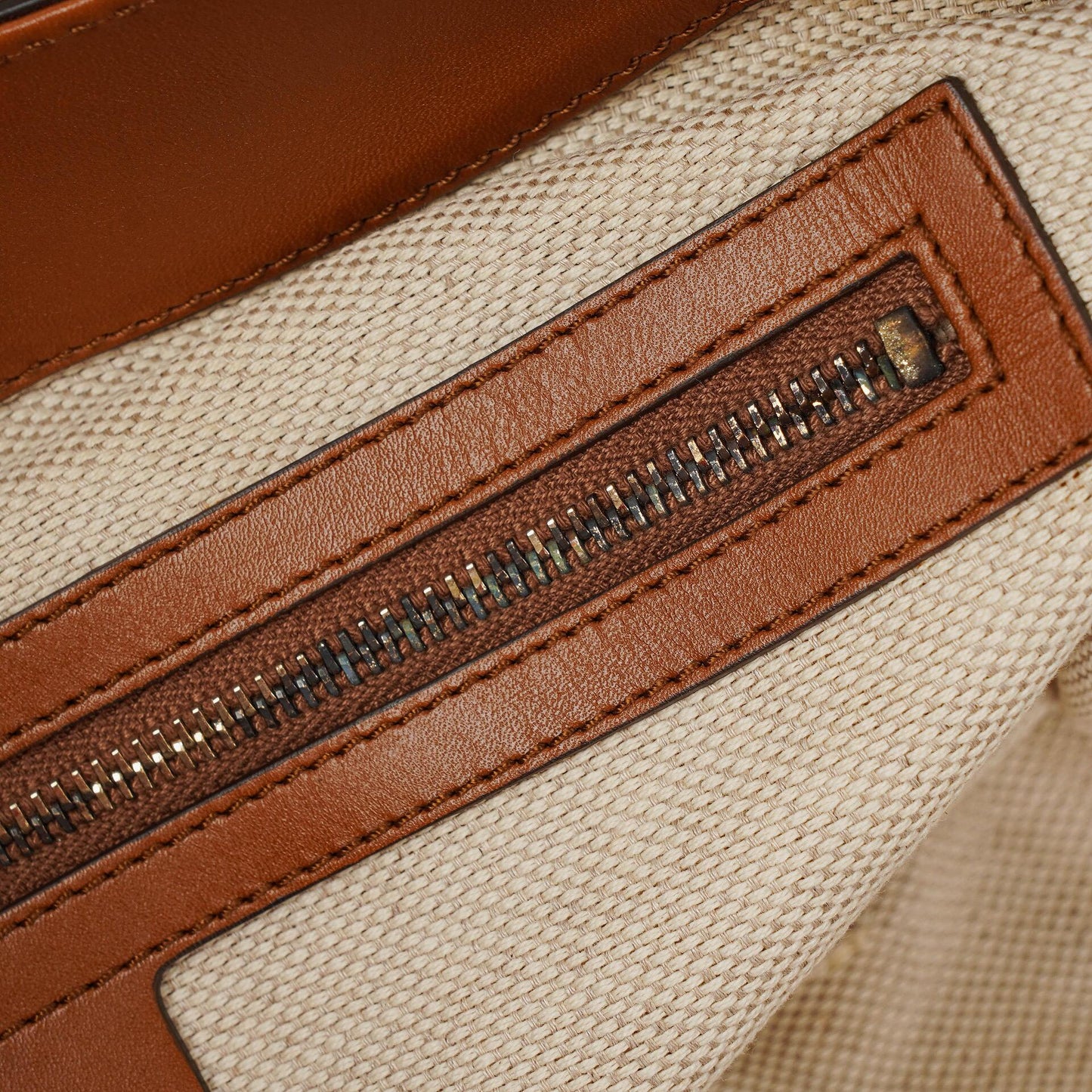 Gucci Medium Brick Lane Brown Monogram Tote Bag