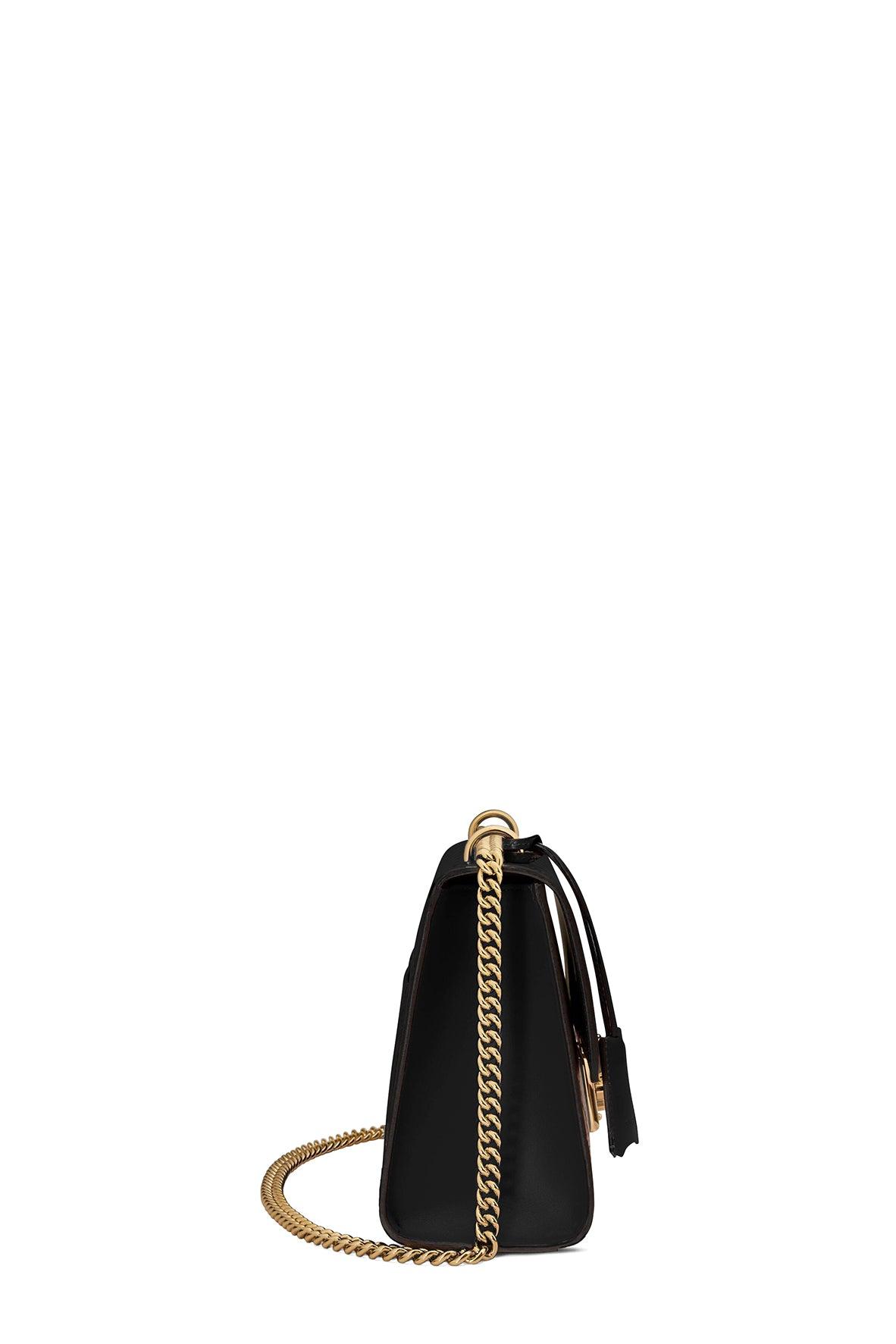 Gucci Guccissima Black Leather Chain Shoulder Bag Style 2