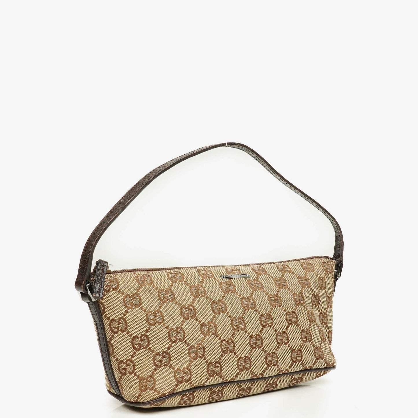Gucci Mini Baguette Pochette Boat GG Monogram Bag