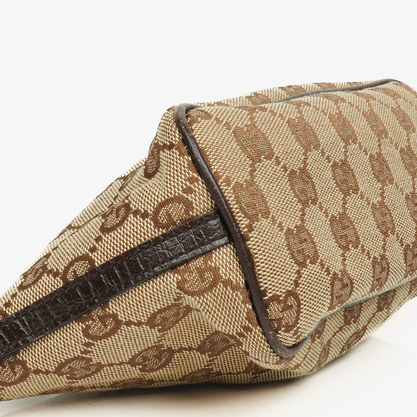 Gucci Mini Baguette Pochette Boat GG Monogram Bag