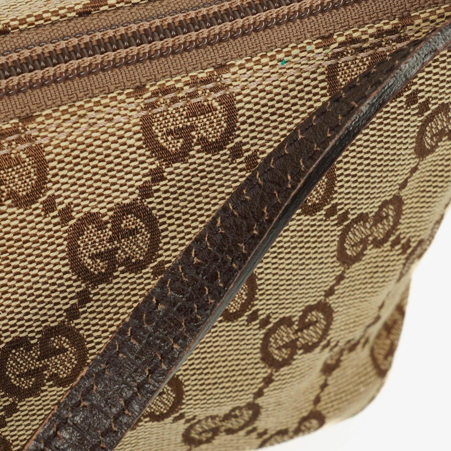 Gucci Mini Baguette Pochette Boat GG Monogram Bag
