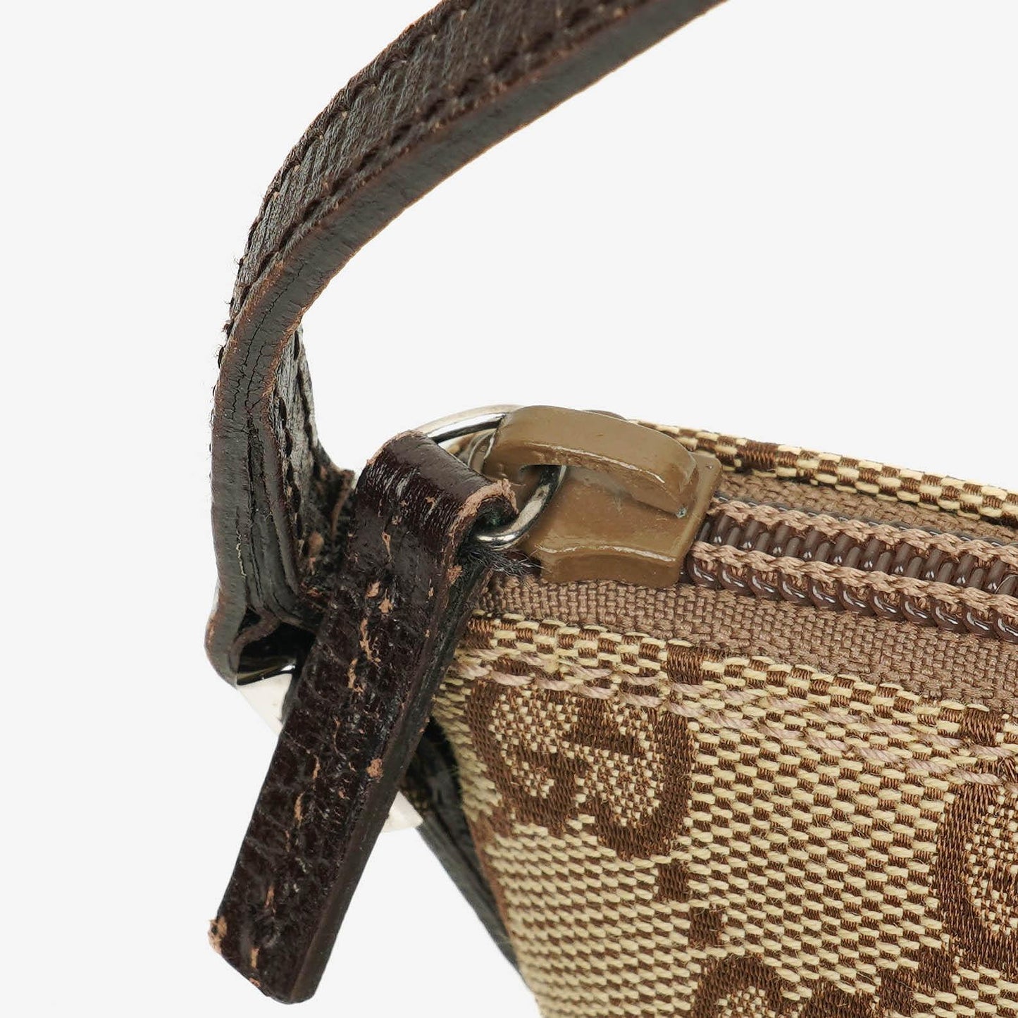 Gucci Mini Baguette Pochette Boat GG Monogram Bag