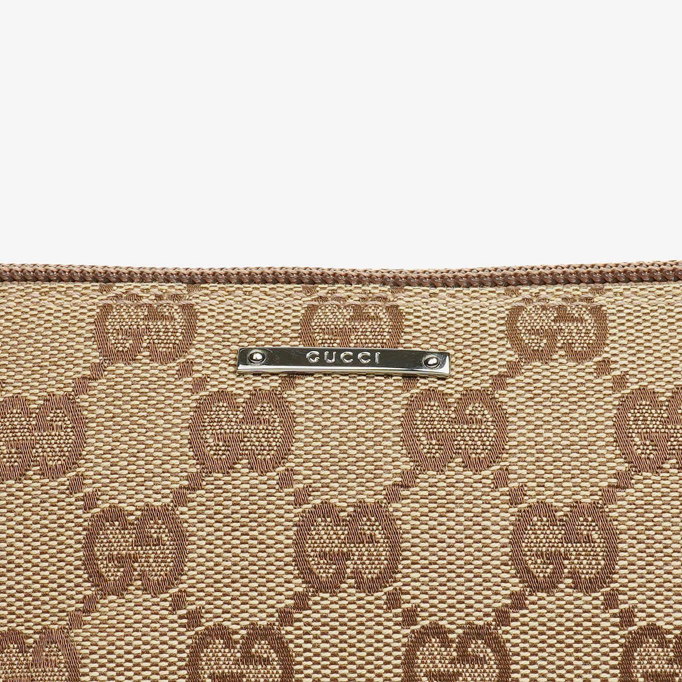 Gucci Mini Baguette Pochette Boat GG Monogram Bag