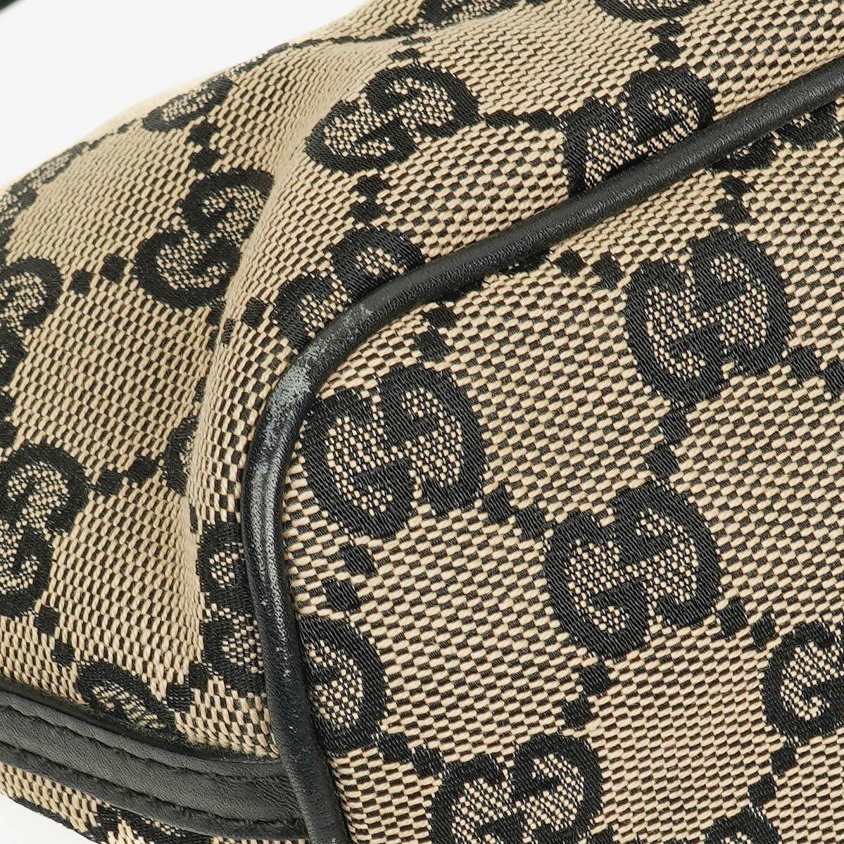 Gucci Mini Baguette Pochette Boat GG Monogram Bag